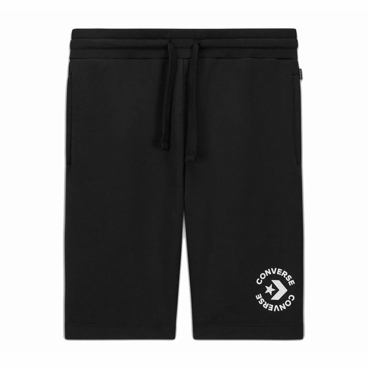 Pantaloni Corti Sportivi da Uomo Converse All-Star Nero