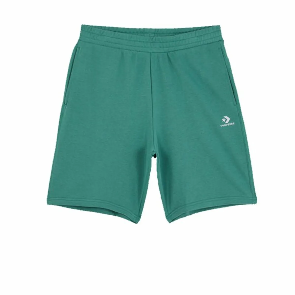 Pantaloni Corti Sportivi da Uomo Converse Classic Fit Wearers Left Star Verde