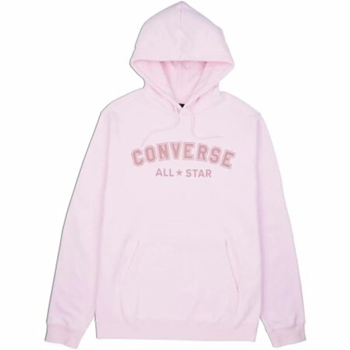 Felpa con Cappuccio Unisex Converse Classic Fit All Star Single Screen Rosa