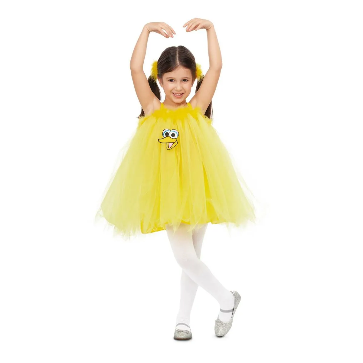 Costume per Neonati My Other Me Big Bird Sesame Street Giallo (2 Pezzi)