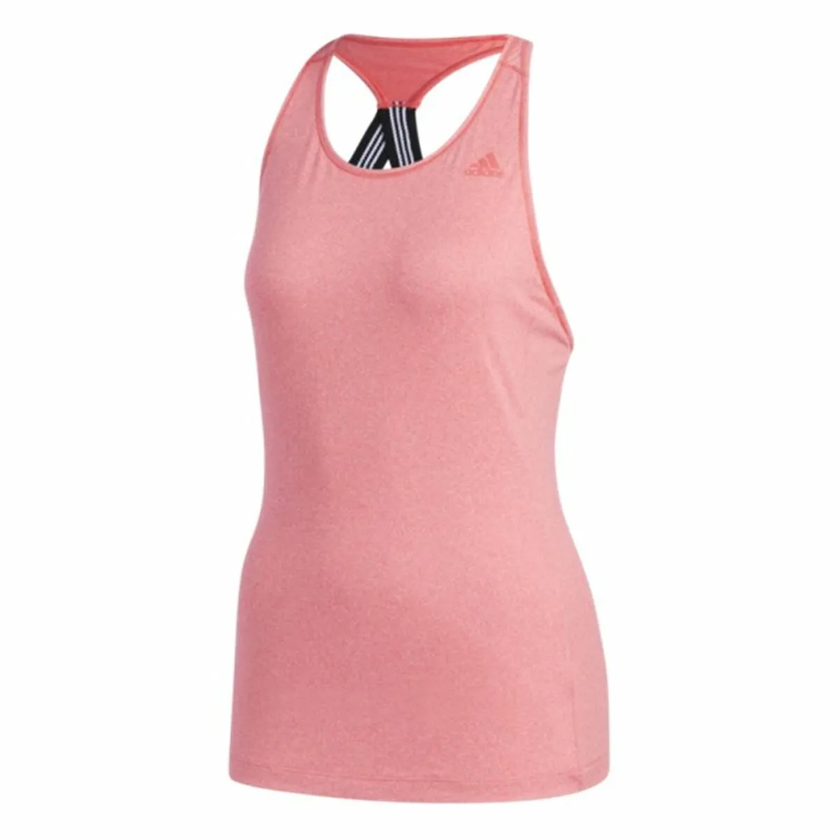 Maglia Smanicata da Donna Adidas 3 Stripes Tank Rosa