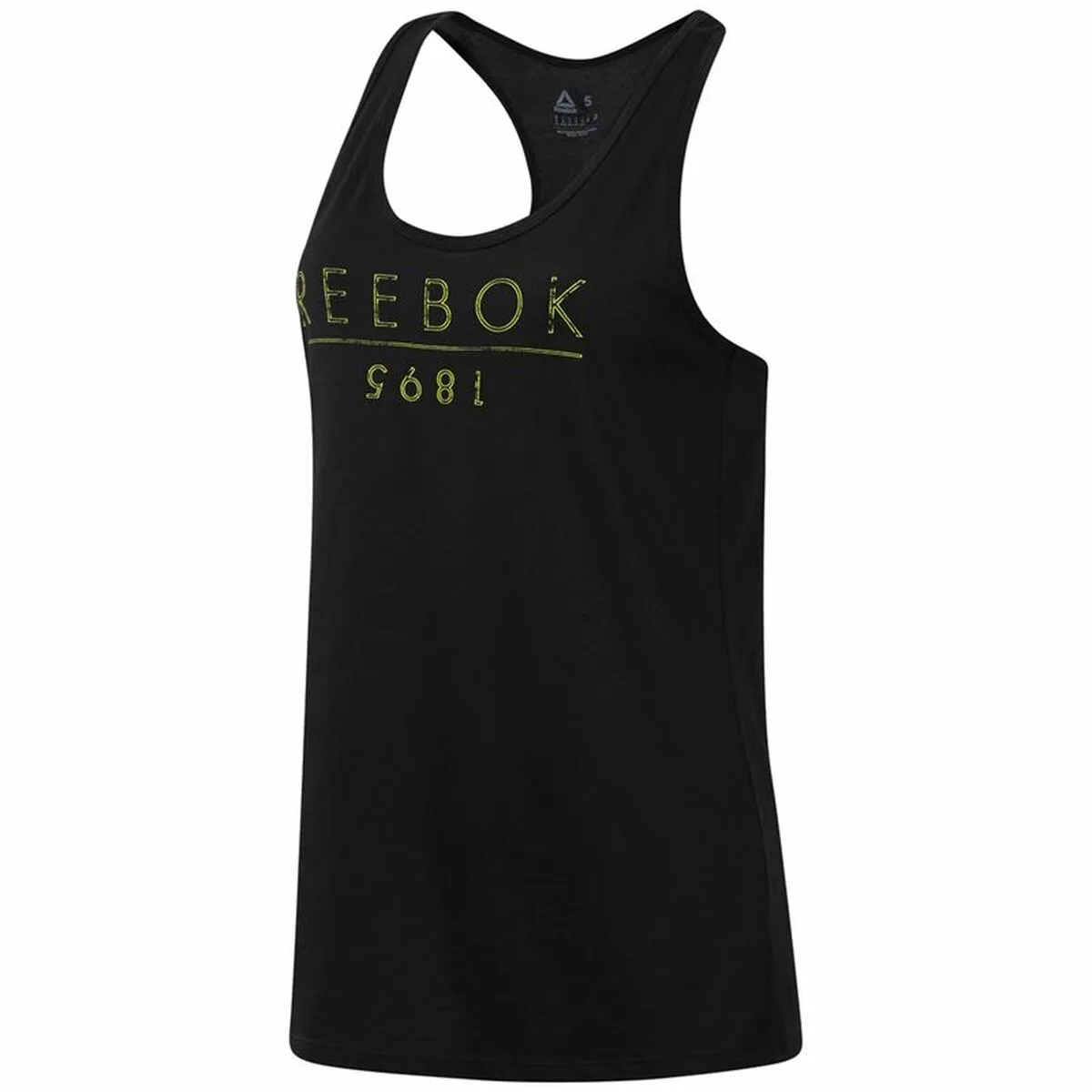 Maglia Smanicata da Donna Reebok 1895 Race Nero