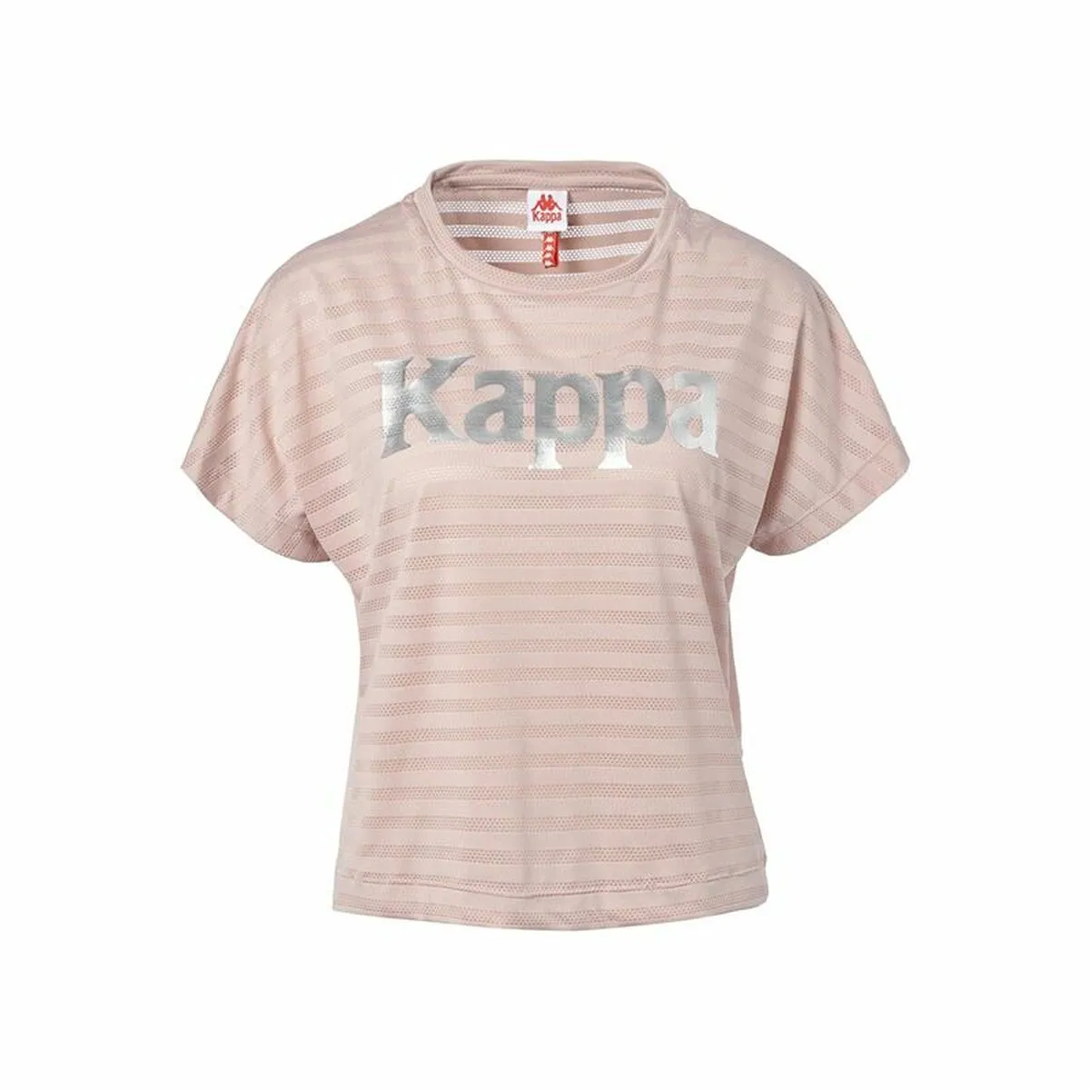 Maglia a Maniche Corte Donna Kappa Yamila Rosa