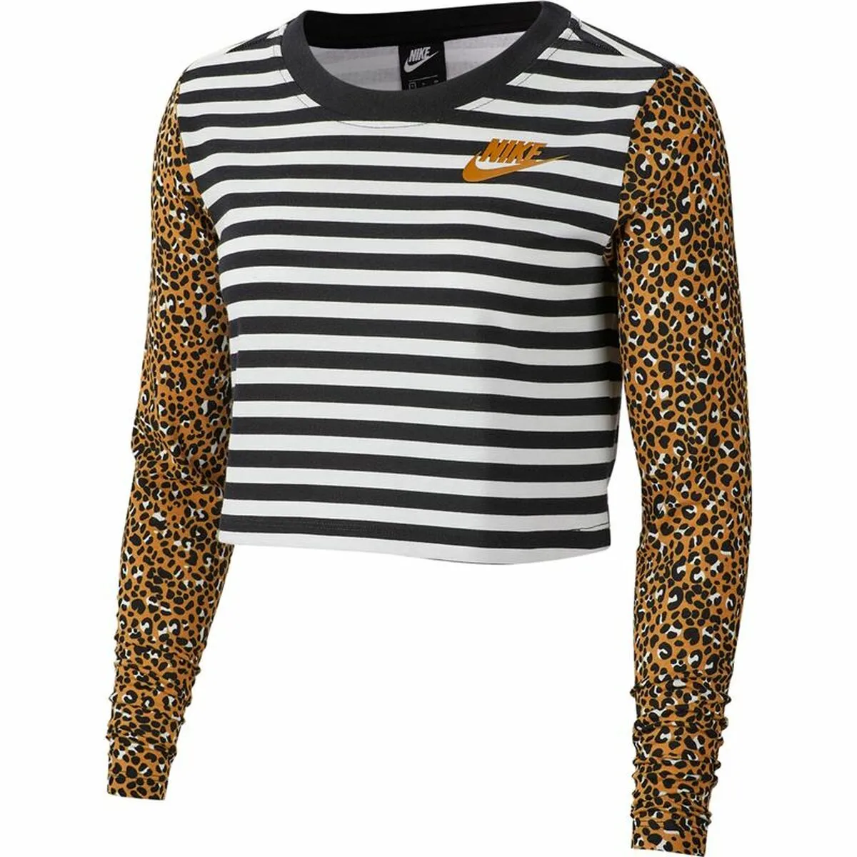 Maglia a Maniche Lunghe Donna Nike Animal Print