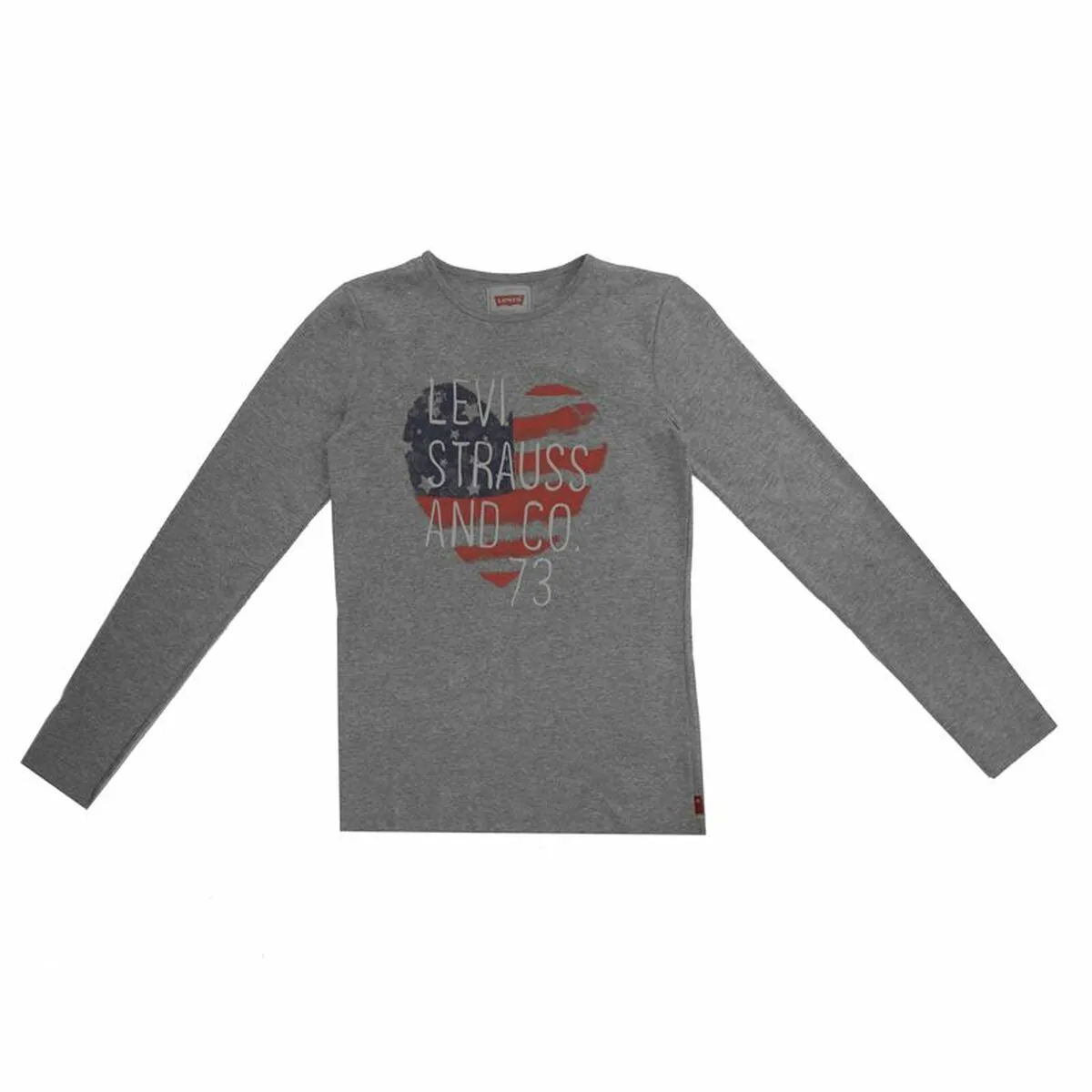 Maglia a Maniche Lunghe per Bambini Levi's Fille Grigio scuro