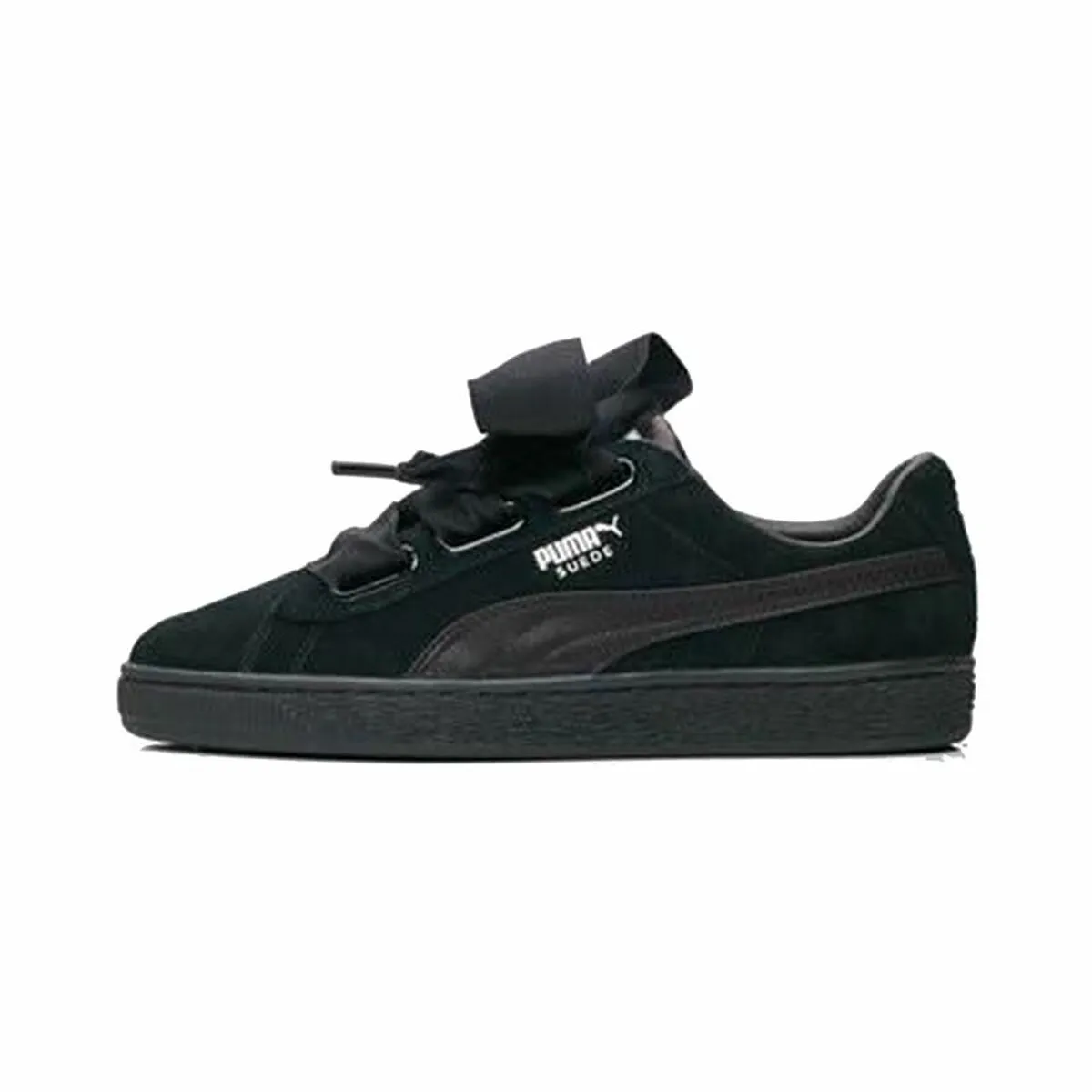 Scarpe Casual da Donna Puma Suede Heart Ep Nero