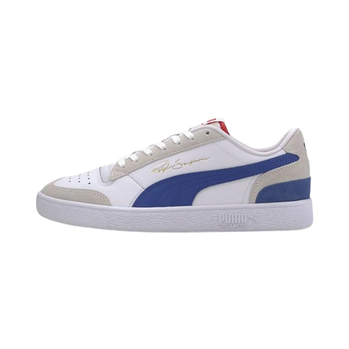 Scarpe da Tennis Casual Uomo Puma Ralph Sampson Lo Vintage Bianco