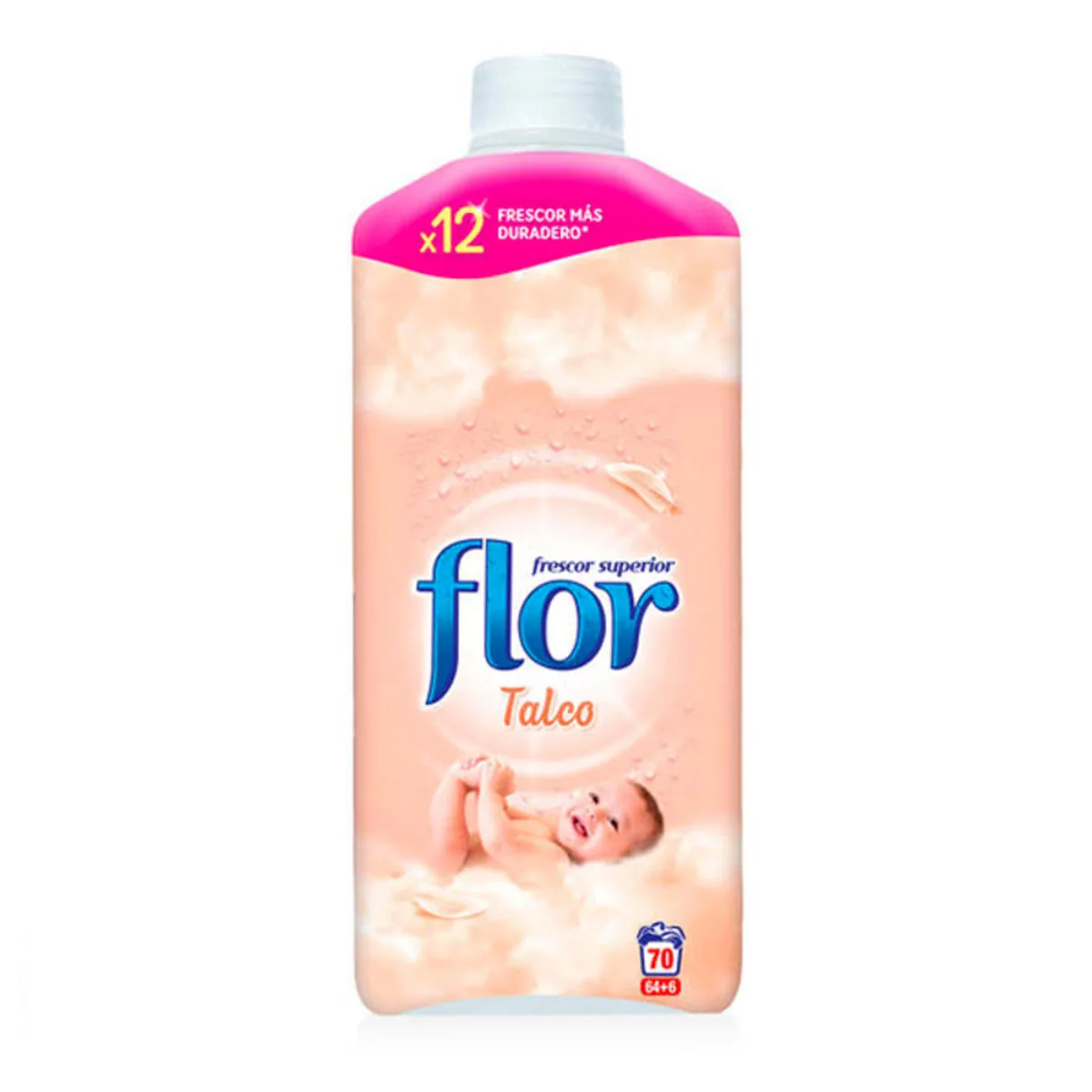 Ammorbidente Concentrato Flor Talco 1,5 L (70 Lavaggi)