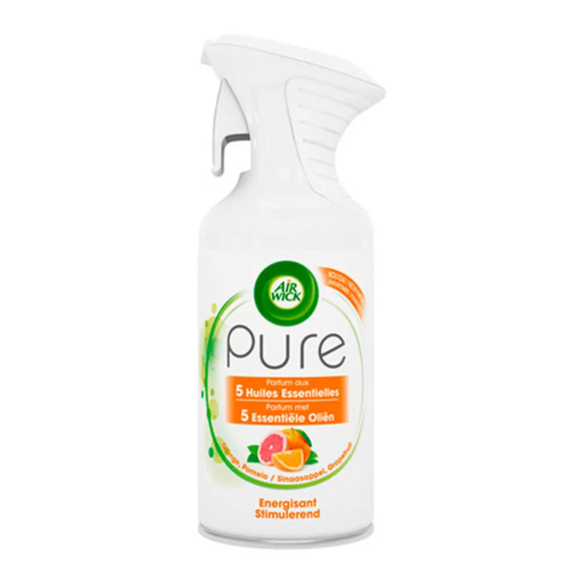 Spray per Ambienti Air Wick Pure Essential Oil Energizzante