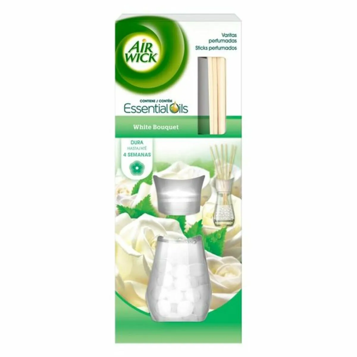 Diffusore con Bastoncini Air Wick White Bouquet