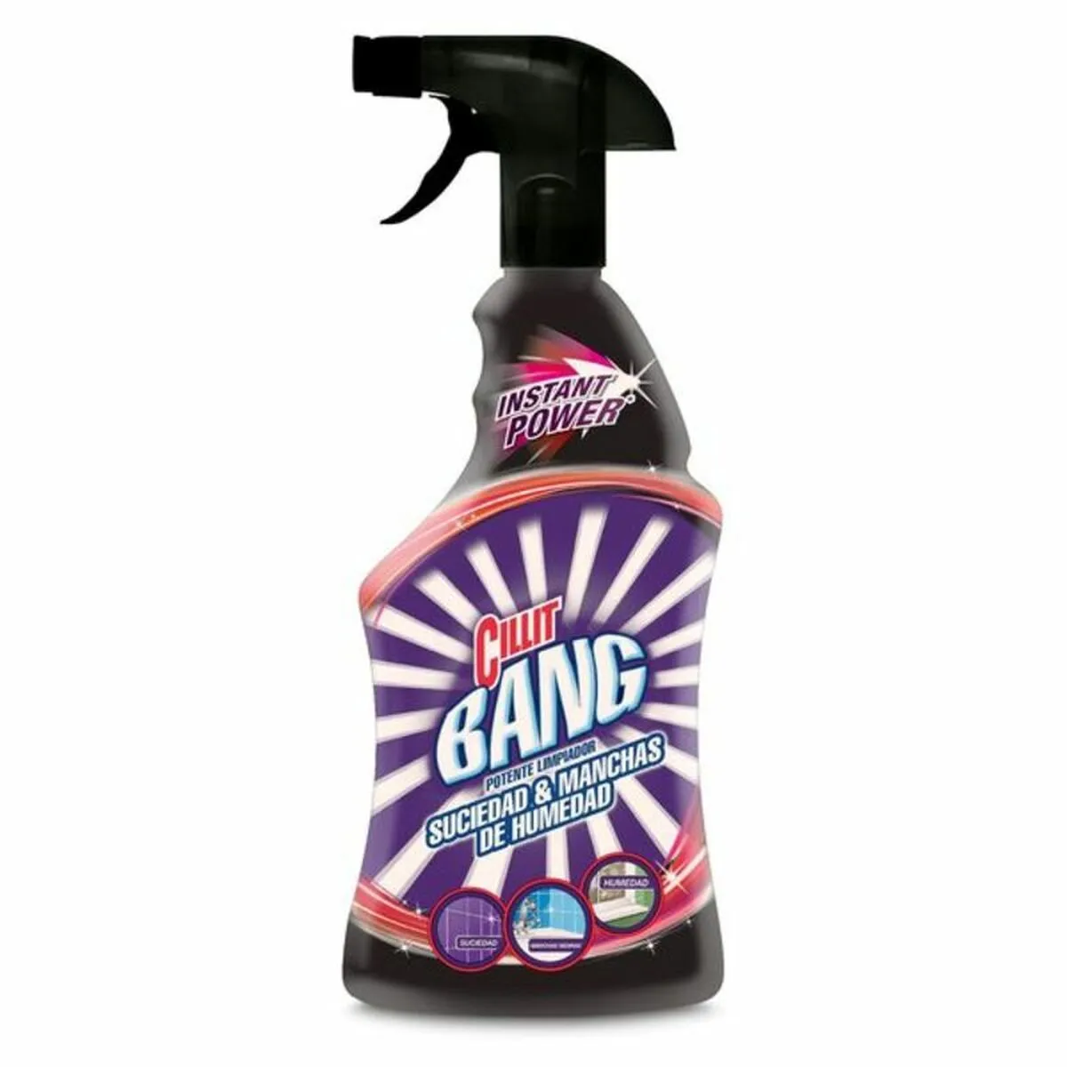 Detergente Anti-sporco e Anti-umidità con Polverizzatore Cillit Bang 750 ml