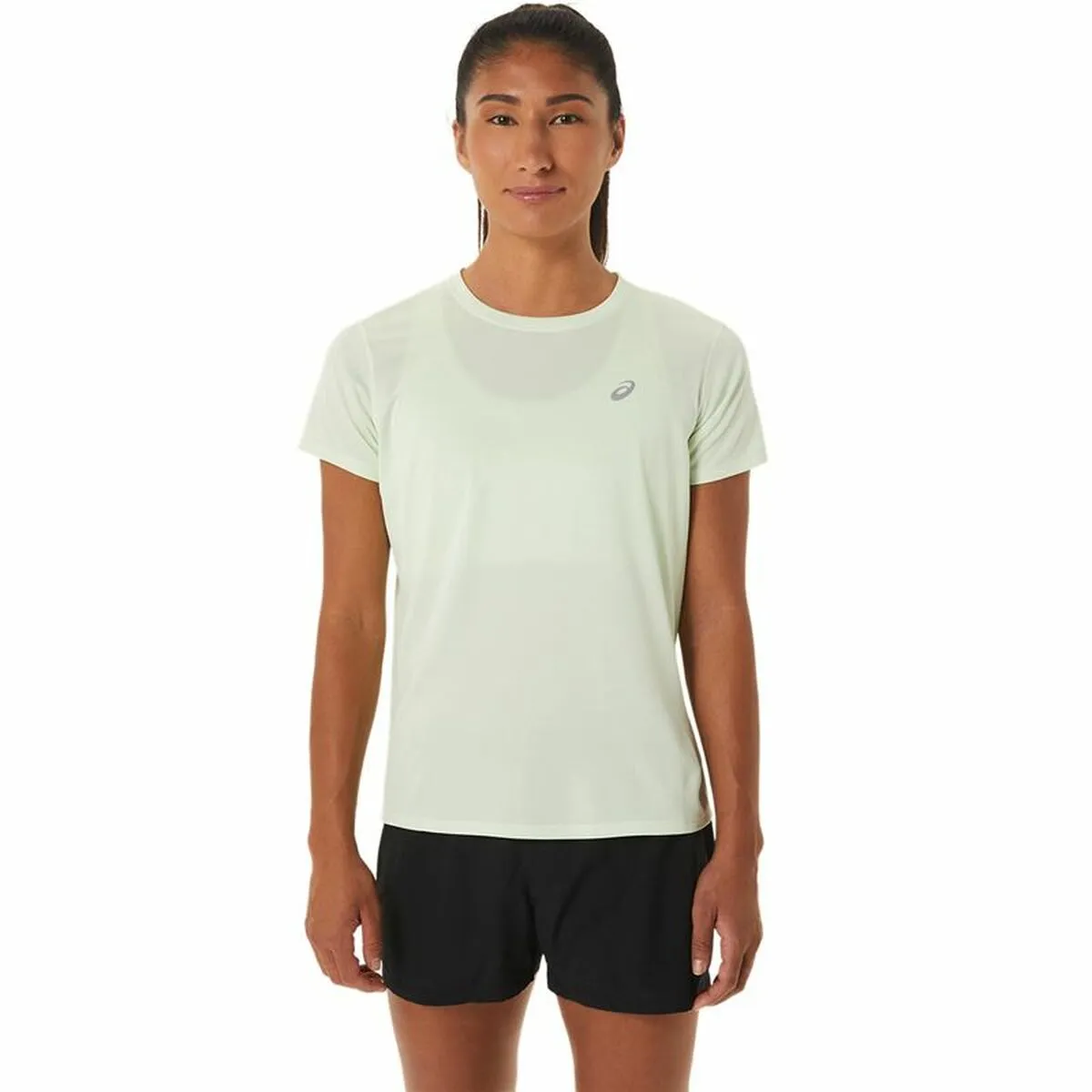 Maglia a Maniche Corte Donna Asics Core Acquamarina