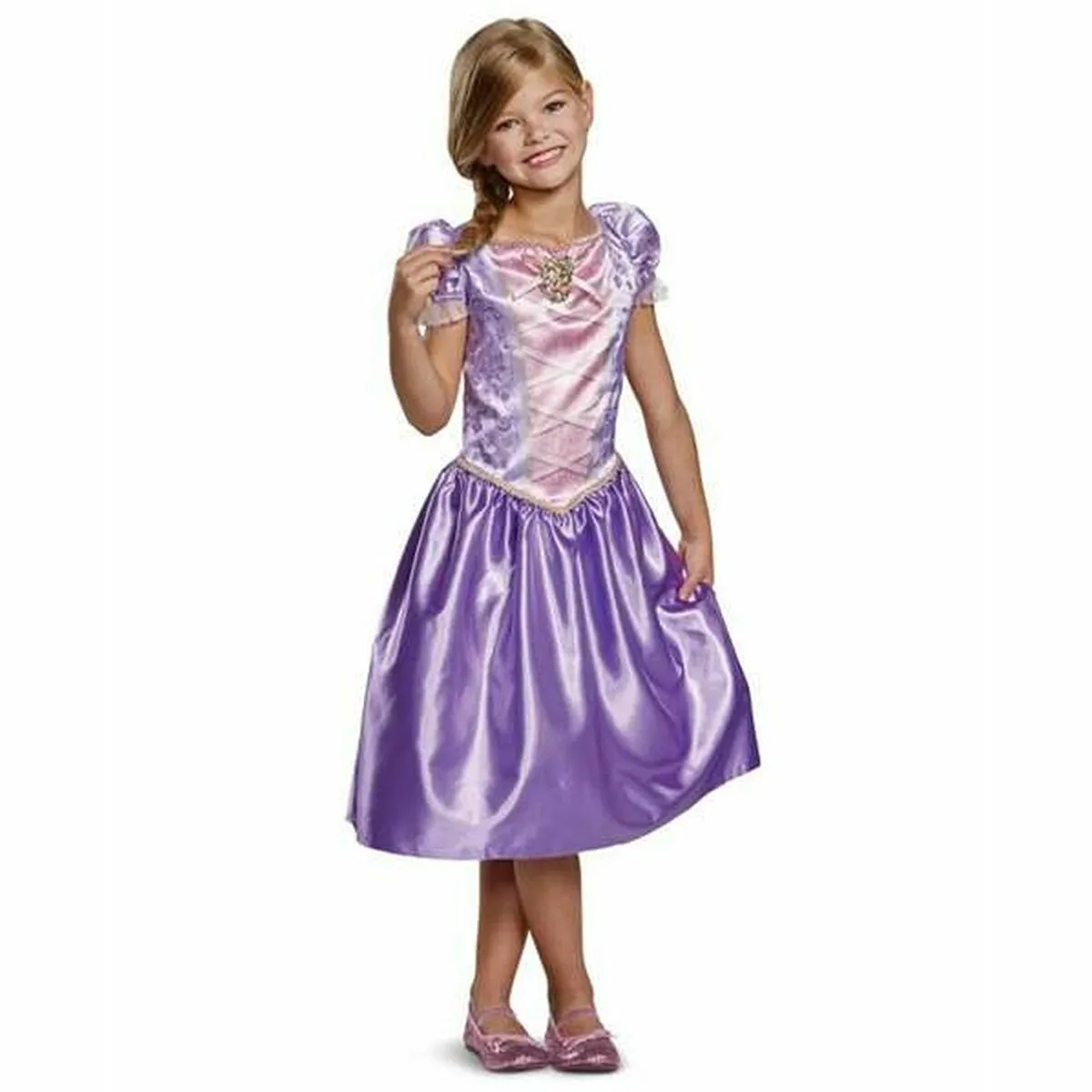 Costume per Bambini Princesses Disney Rapunzel