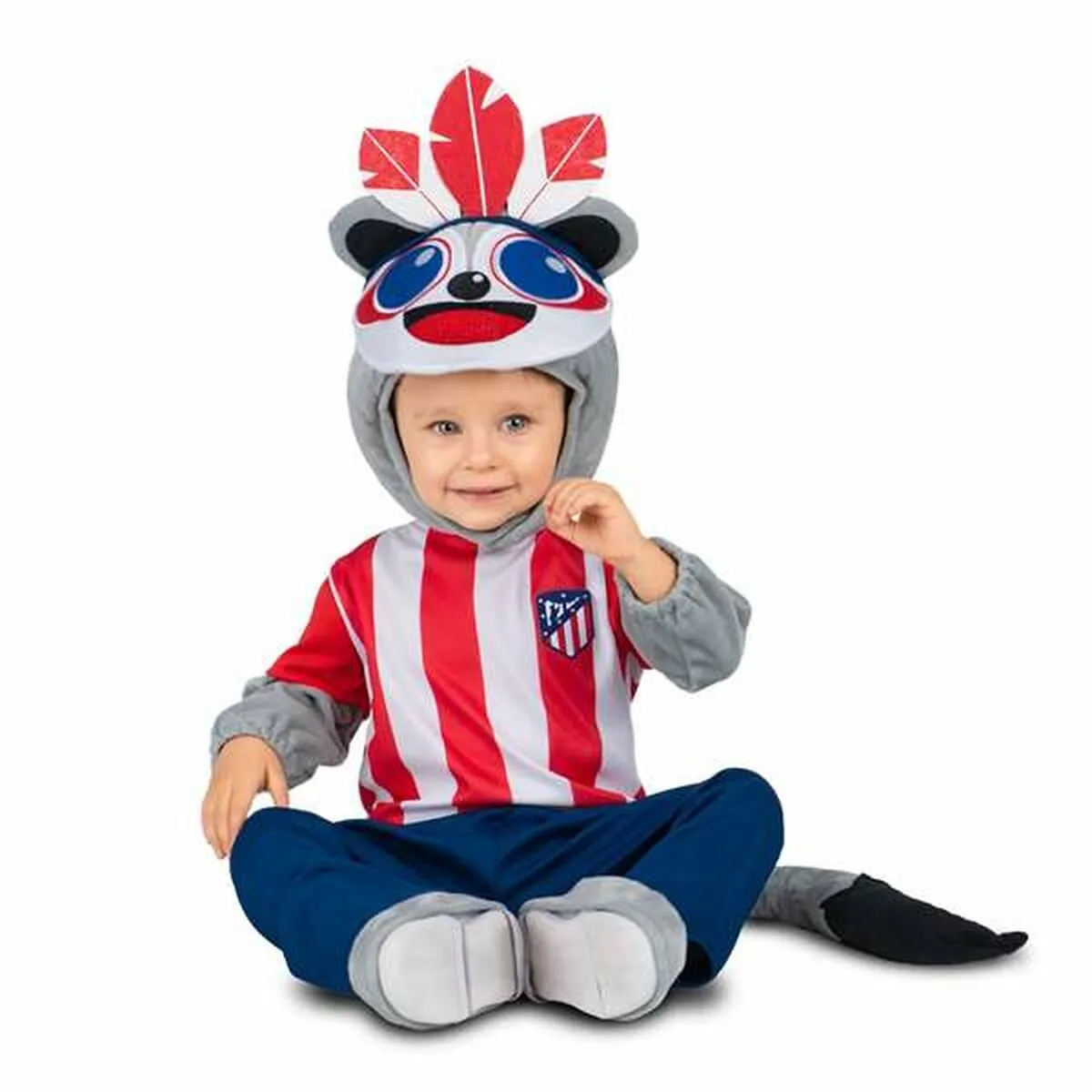 Costume per Neonati Atlético Madrid 5 Pezzi Indiano Americano