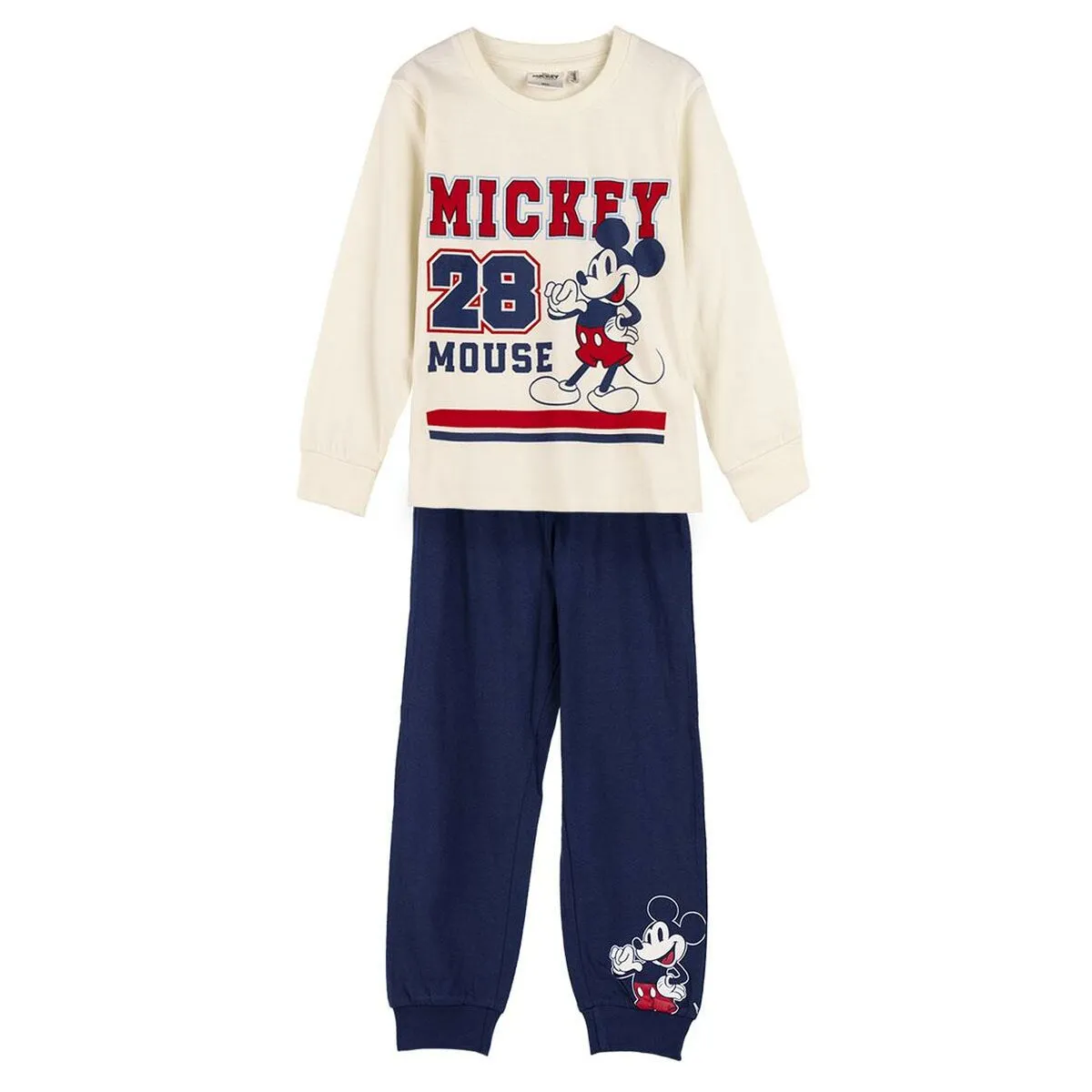 Pigiama Per bambini Mickey Mouse Beige