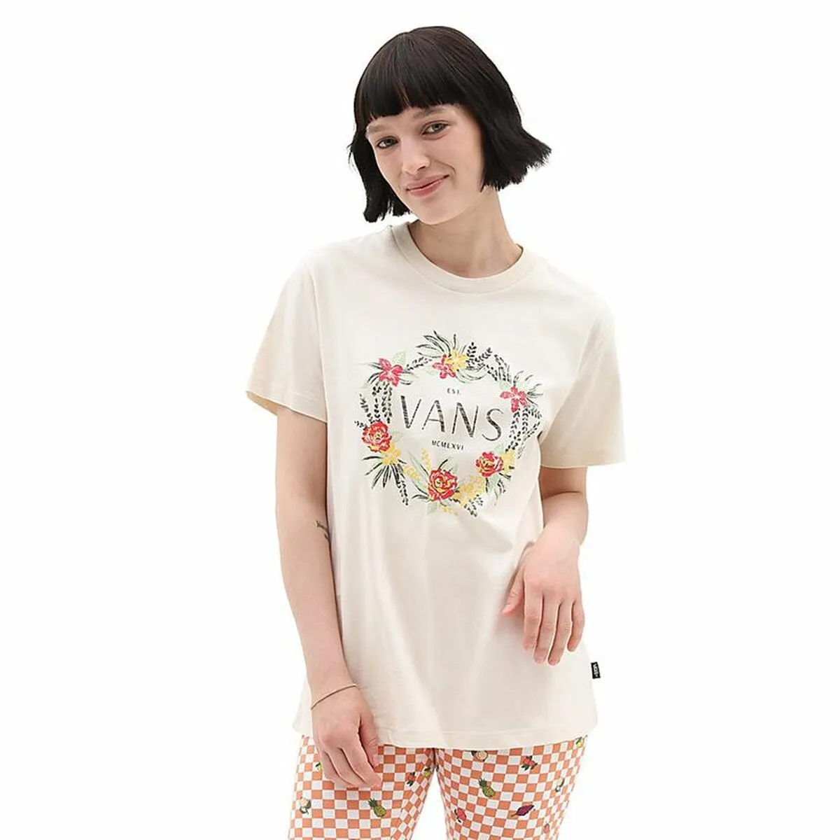 Maglia Vans Wreath Of Flowers Bff Tee-B 