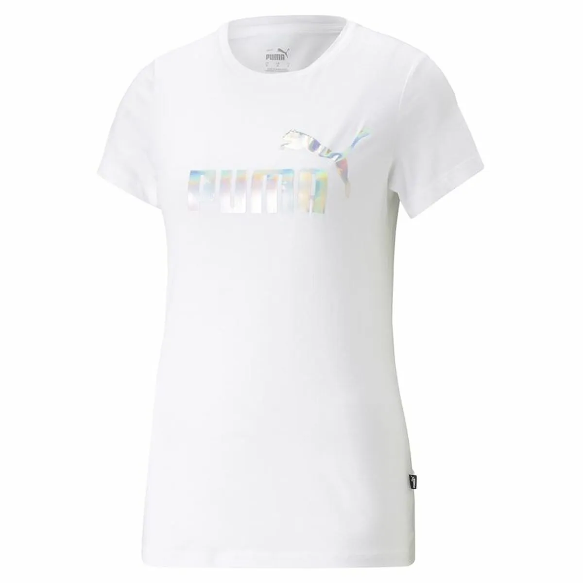 Maglia Puma Ess+ Nova Shine Bianco