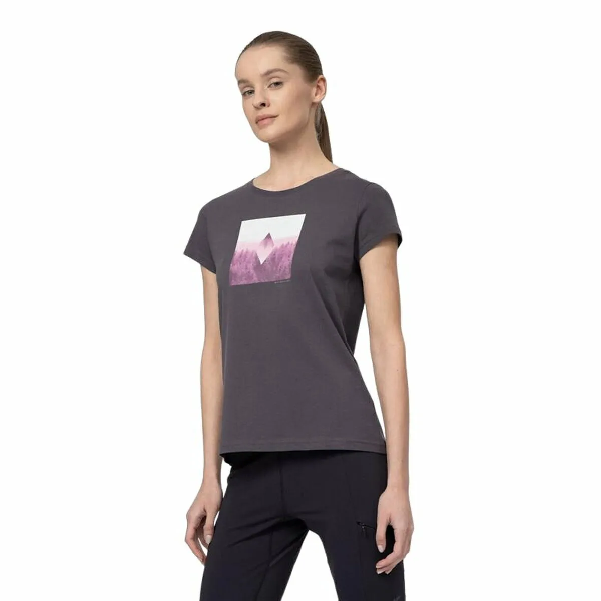 Maglia a Maniche Corte Donna 4F  Regular Organic