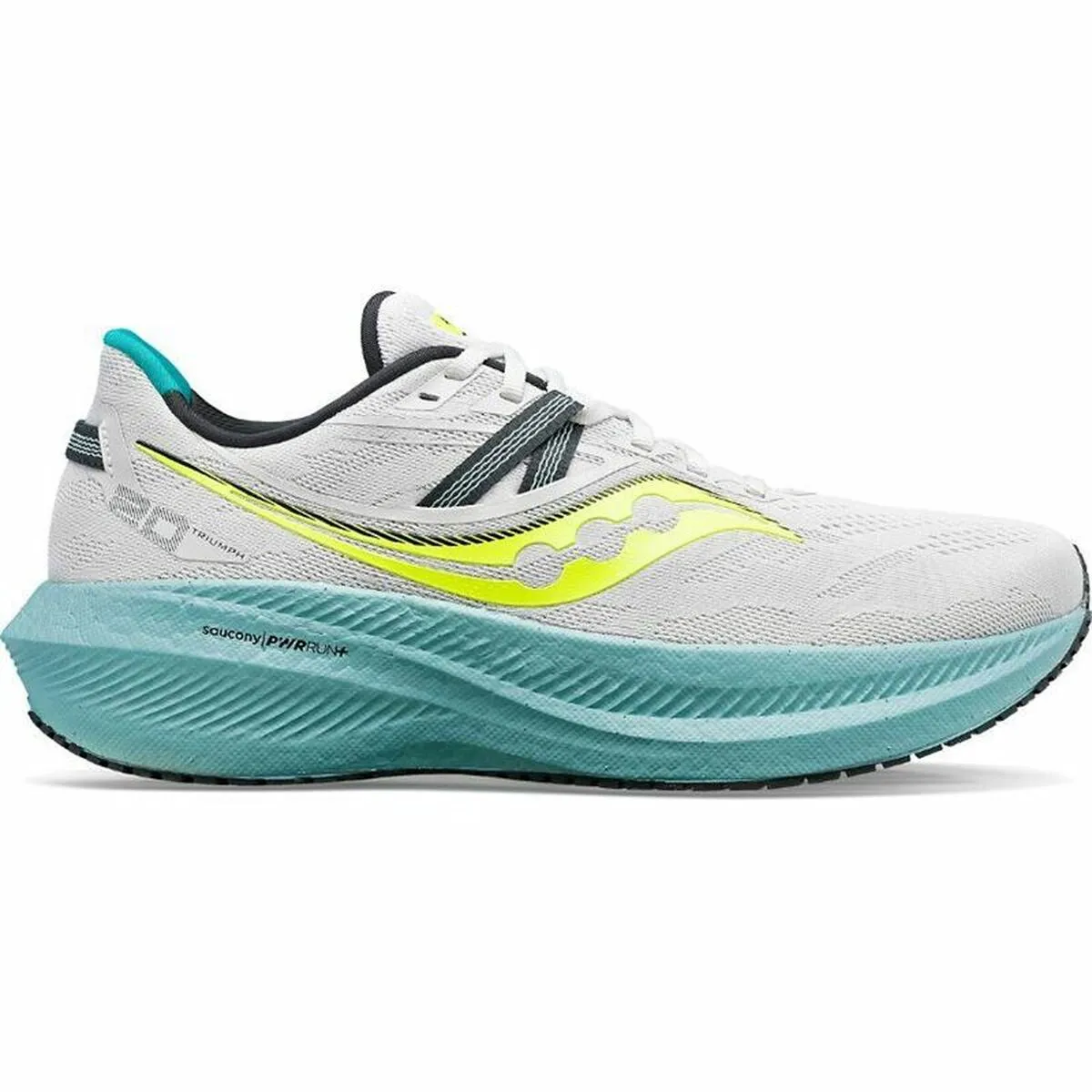 Scarpe da Running per Adulti Saucony Saucony Triumph 20 Bianco Uomo