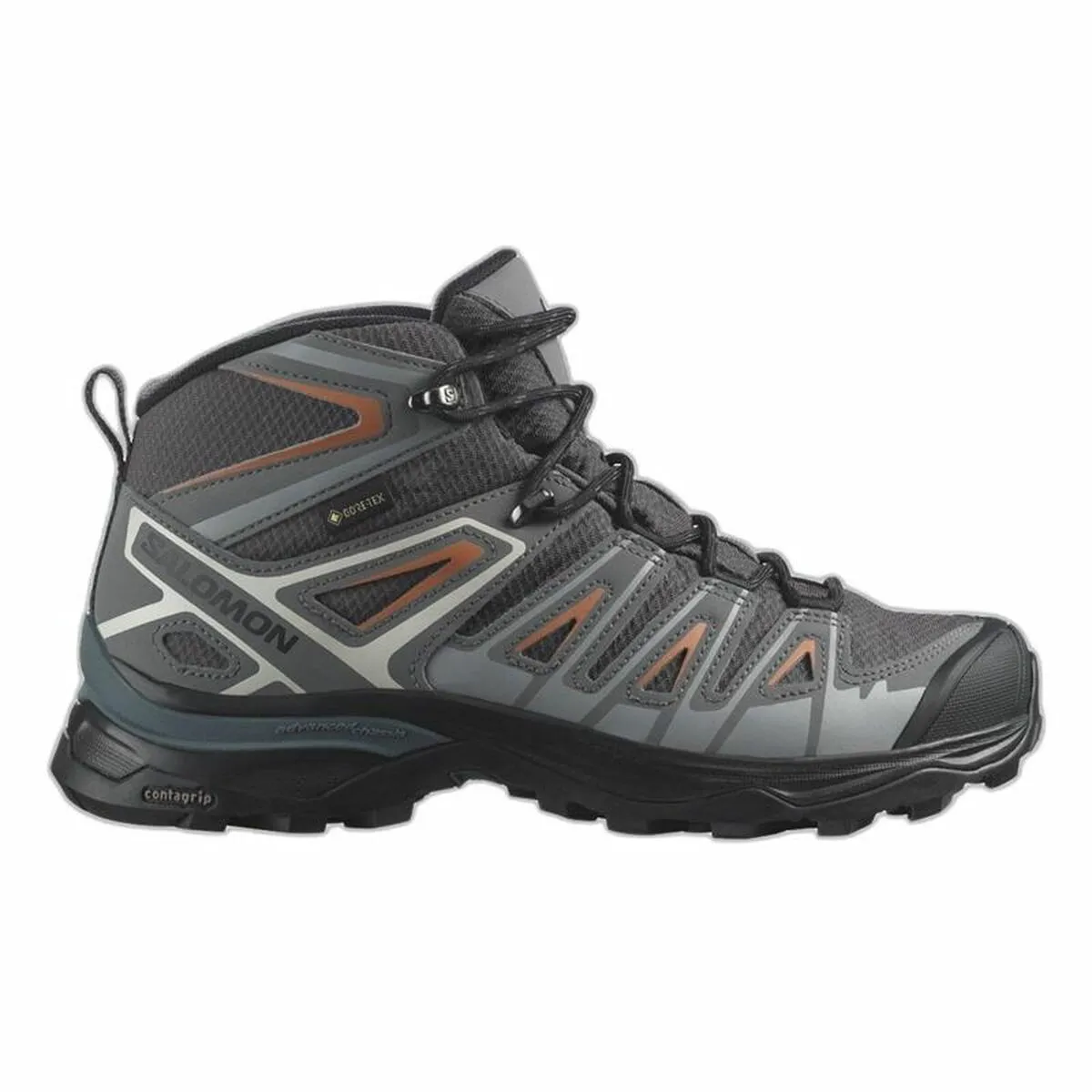 Stivali da Montagna Salomon X Ultra Pioneer Mid Gore-Tex Donna Grigio