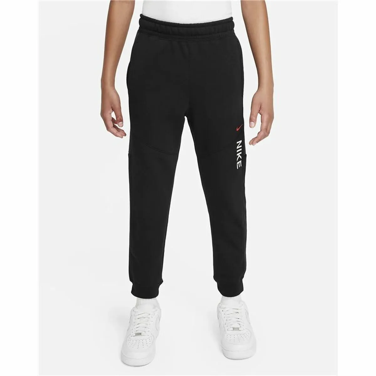 Pantalone Lungo Sportivo Nike  Sportswear Hybrid Nero