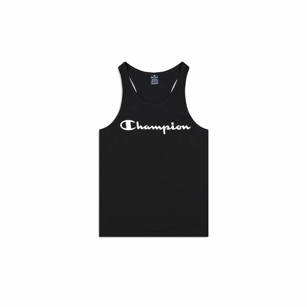 Maglia Smanicata da Uomo Champion Tank Top Nero