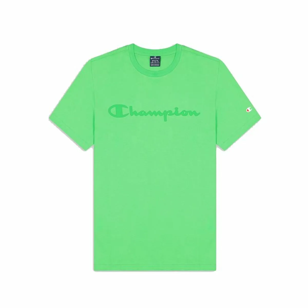 Maglia Champion Crewneck Verde Uomo