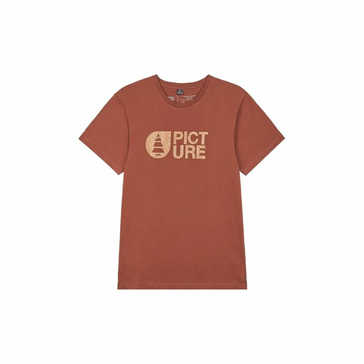 Maglia Picture Basement Cork Rosso Scuro Uomo