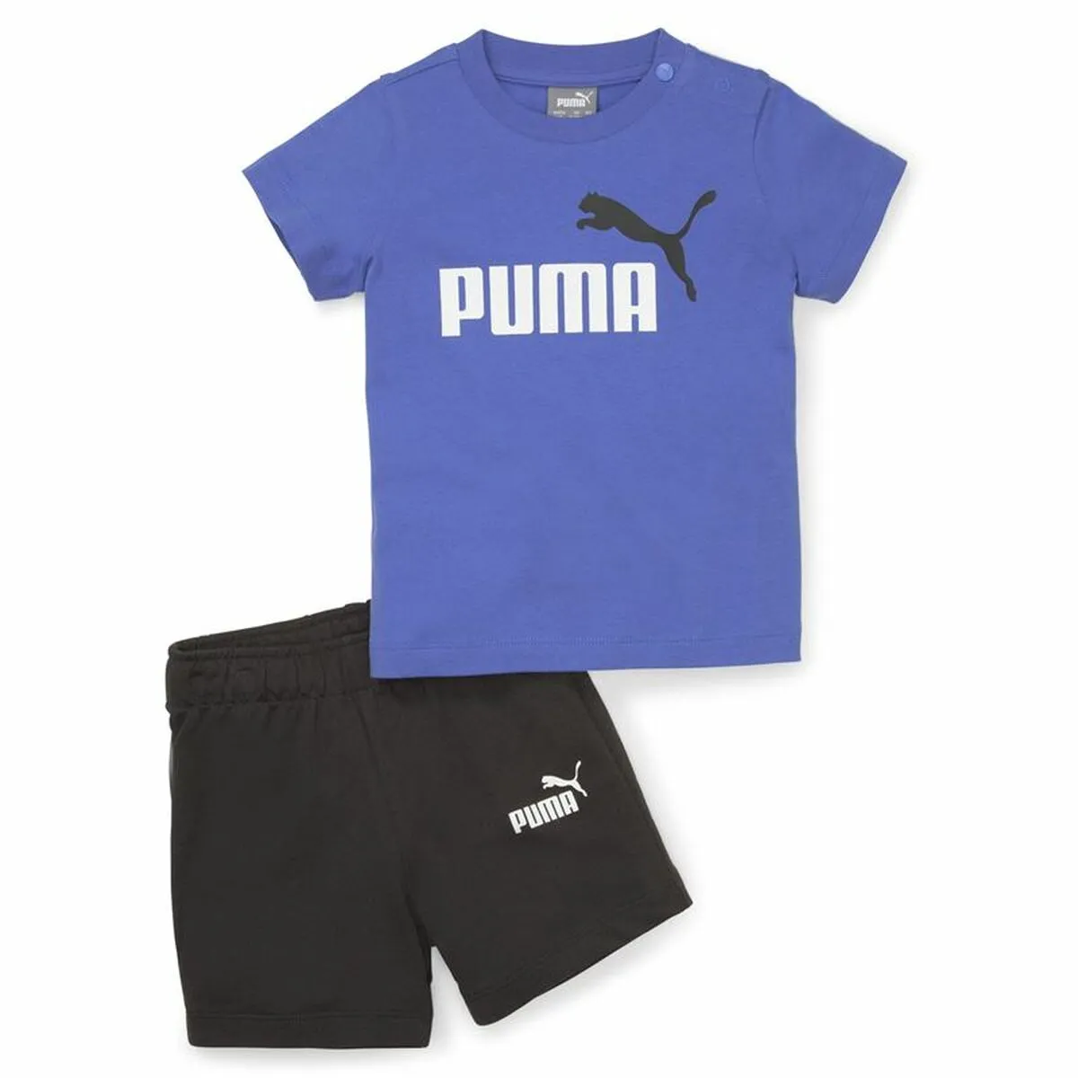 Completo Sportivo per Neonati Puma Minicats  Azzurro