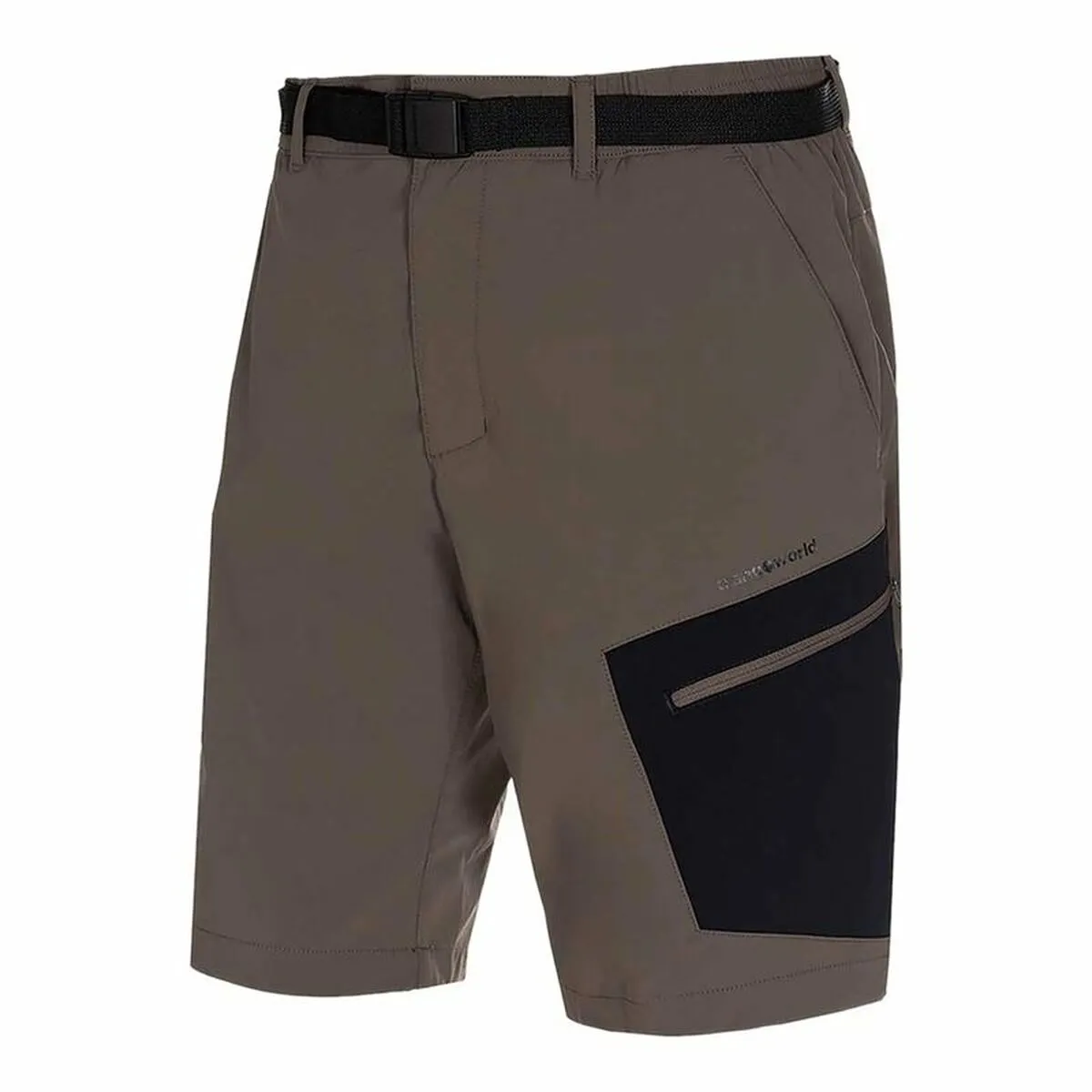 Pantaloncino Sportivo Trangoworld Trangoworld Laruns Grigio Montagna