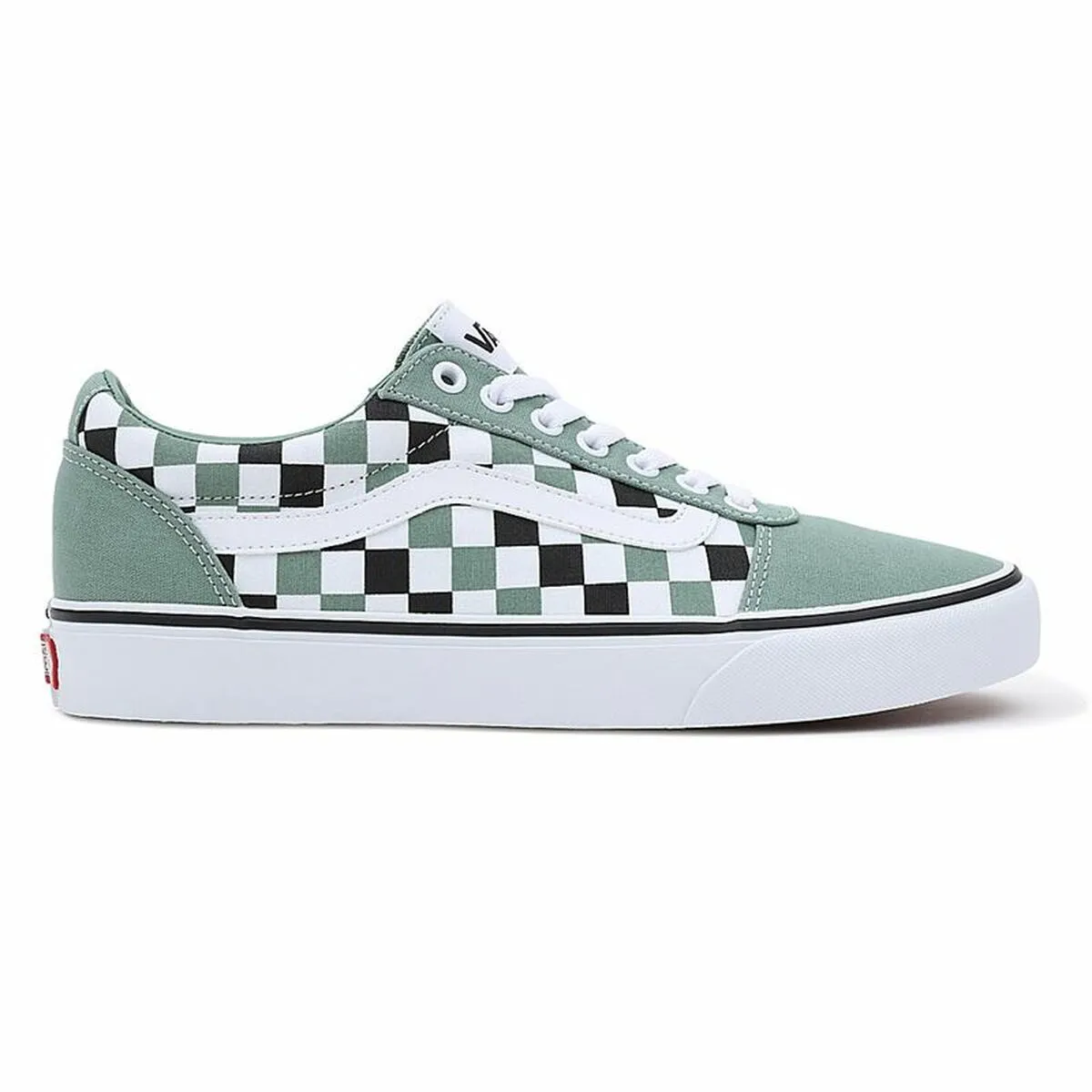 Scarpe da Tennis Casual Uomo Vans Ward Verde