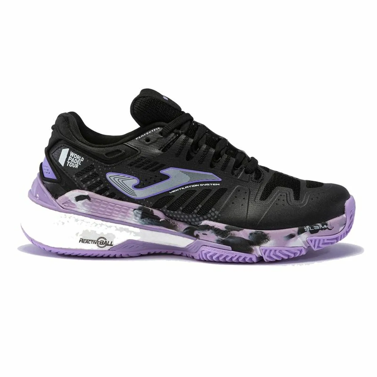 Scarpe da Padel per Adulti Joma Sport T.Slam Lady 2301 Nero Donna