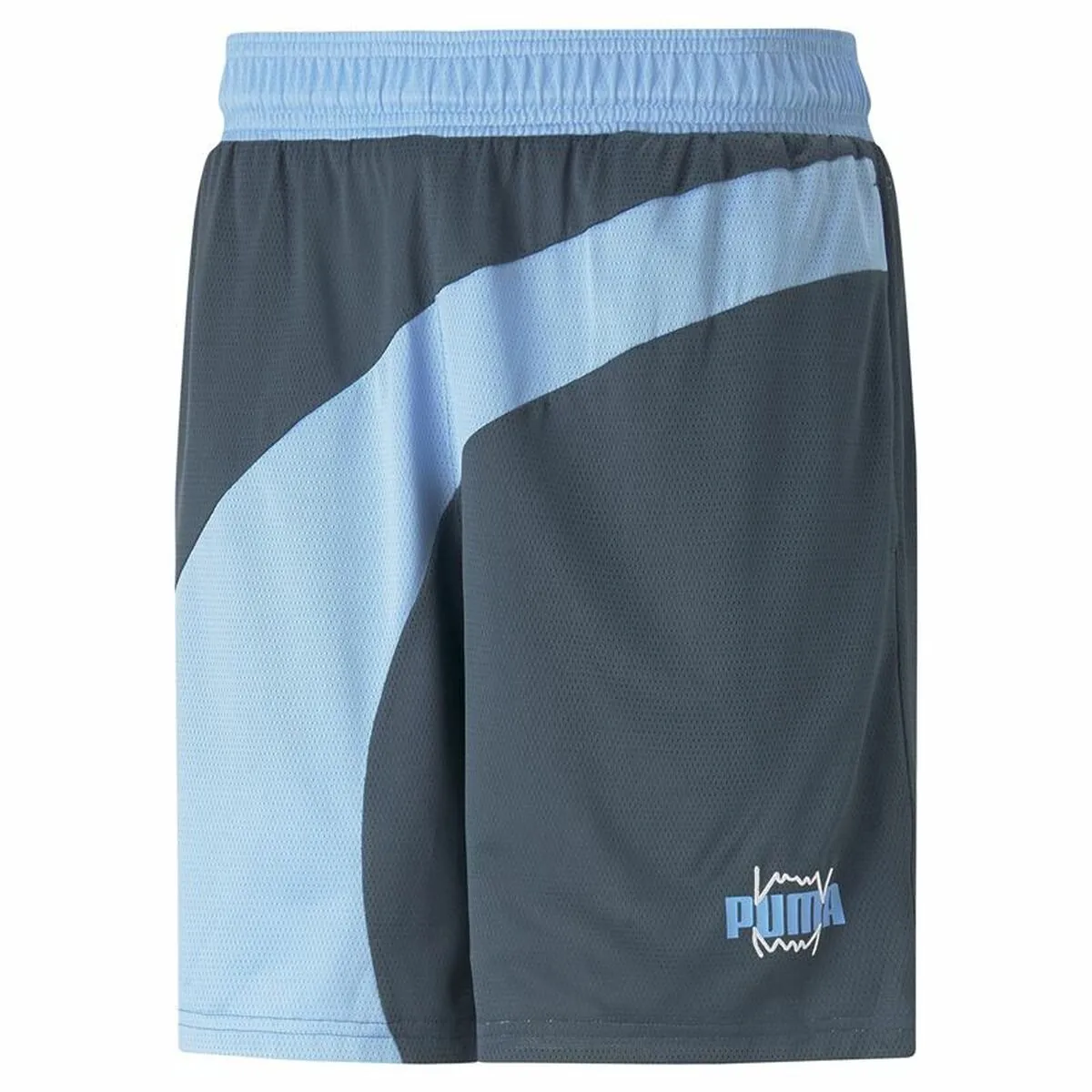 Pantaloncini da Pallacanestro da Uomo Puma Flare  Azzurro