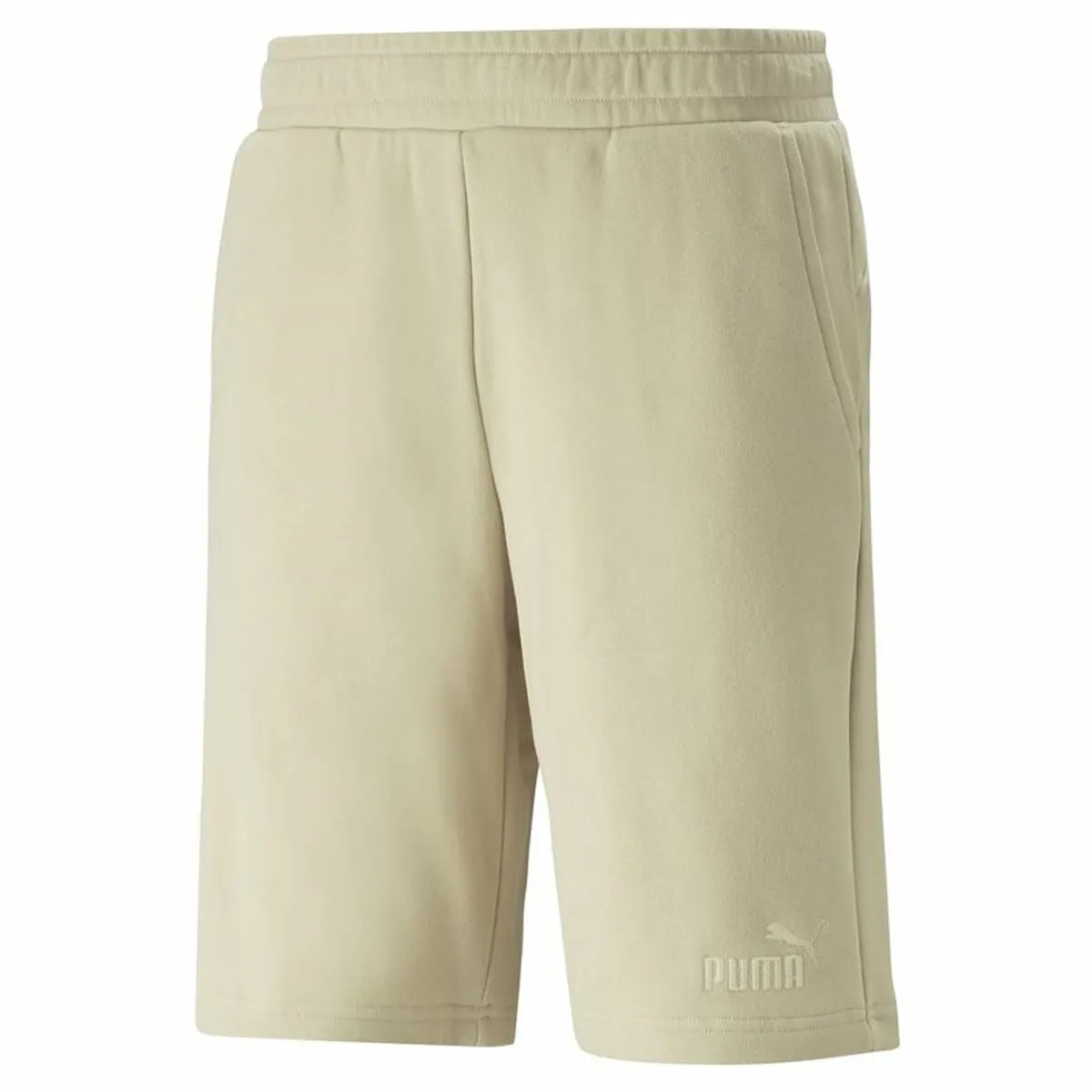 Pantaloncino Sportivo Puma Essentials Elevateds Beige Unisex