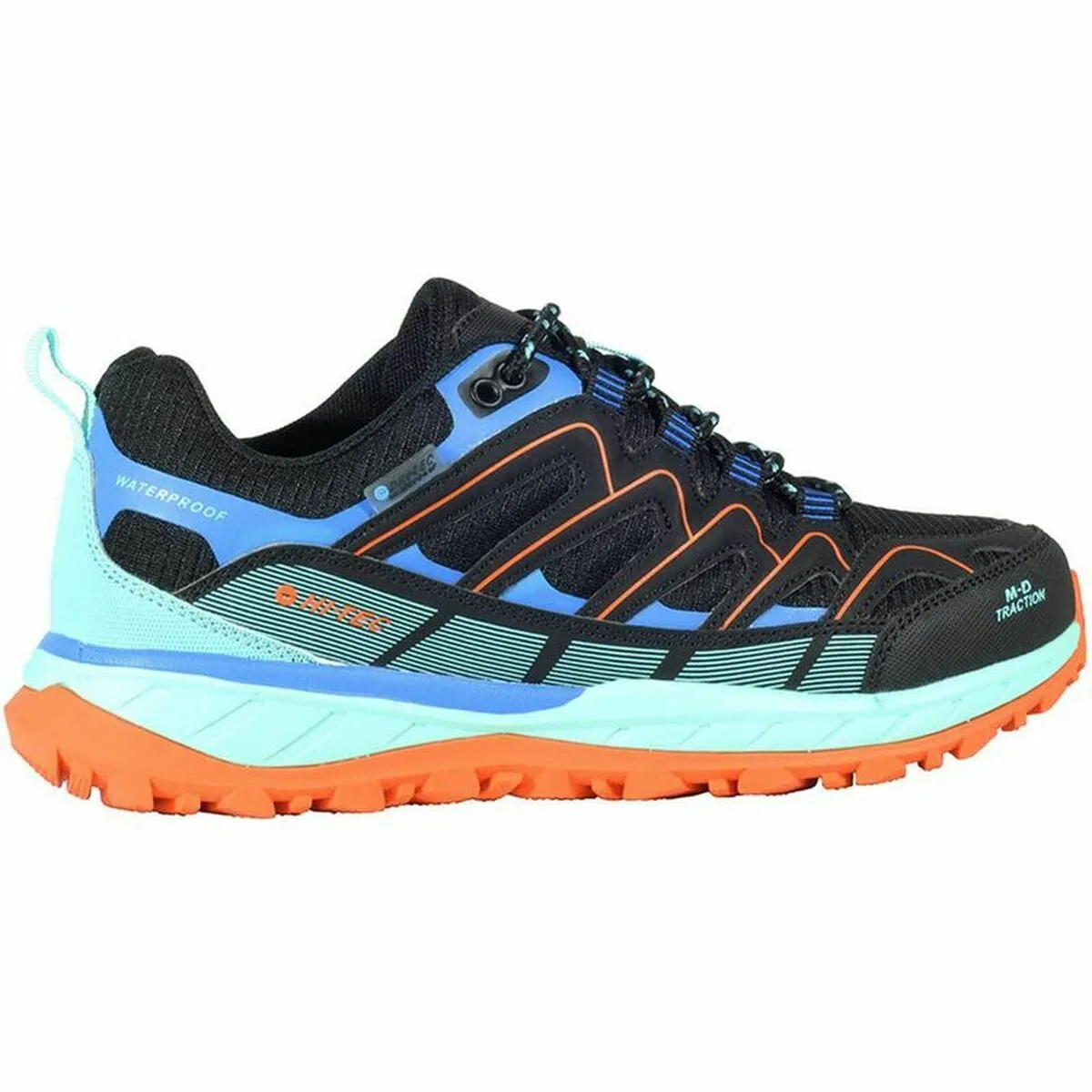 Scarpe Sportive da Donna Hi-Tec Lander Low Montagna Azzurro Nero