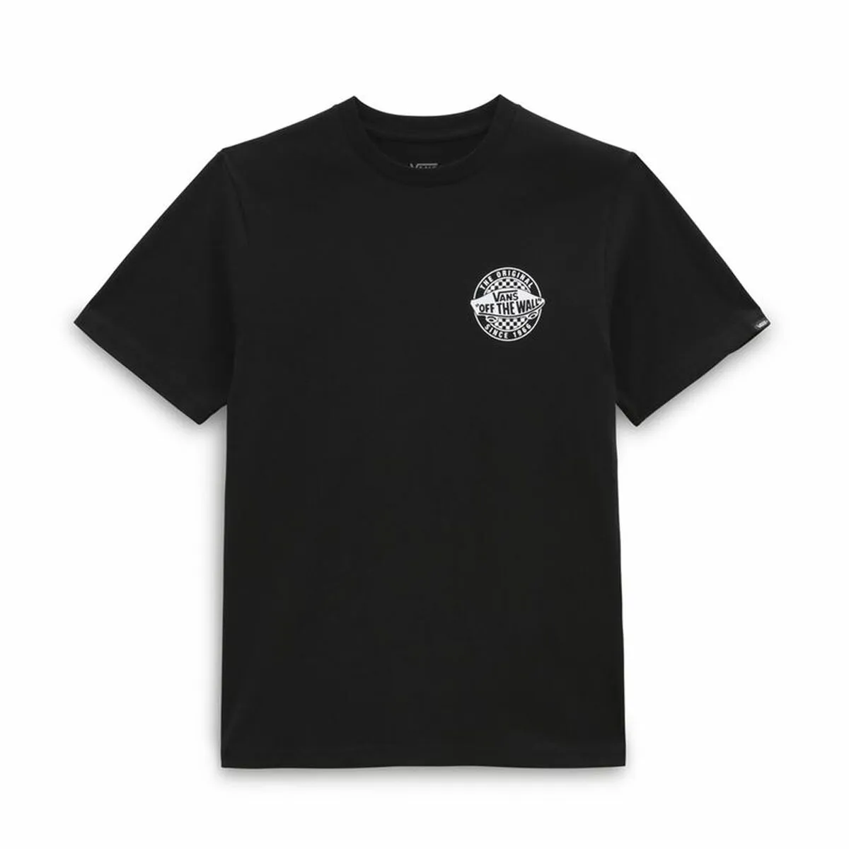 Maglia a Maniche Corte Bambino Vans Off The Wall OG 66-B Nero