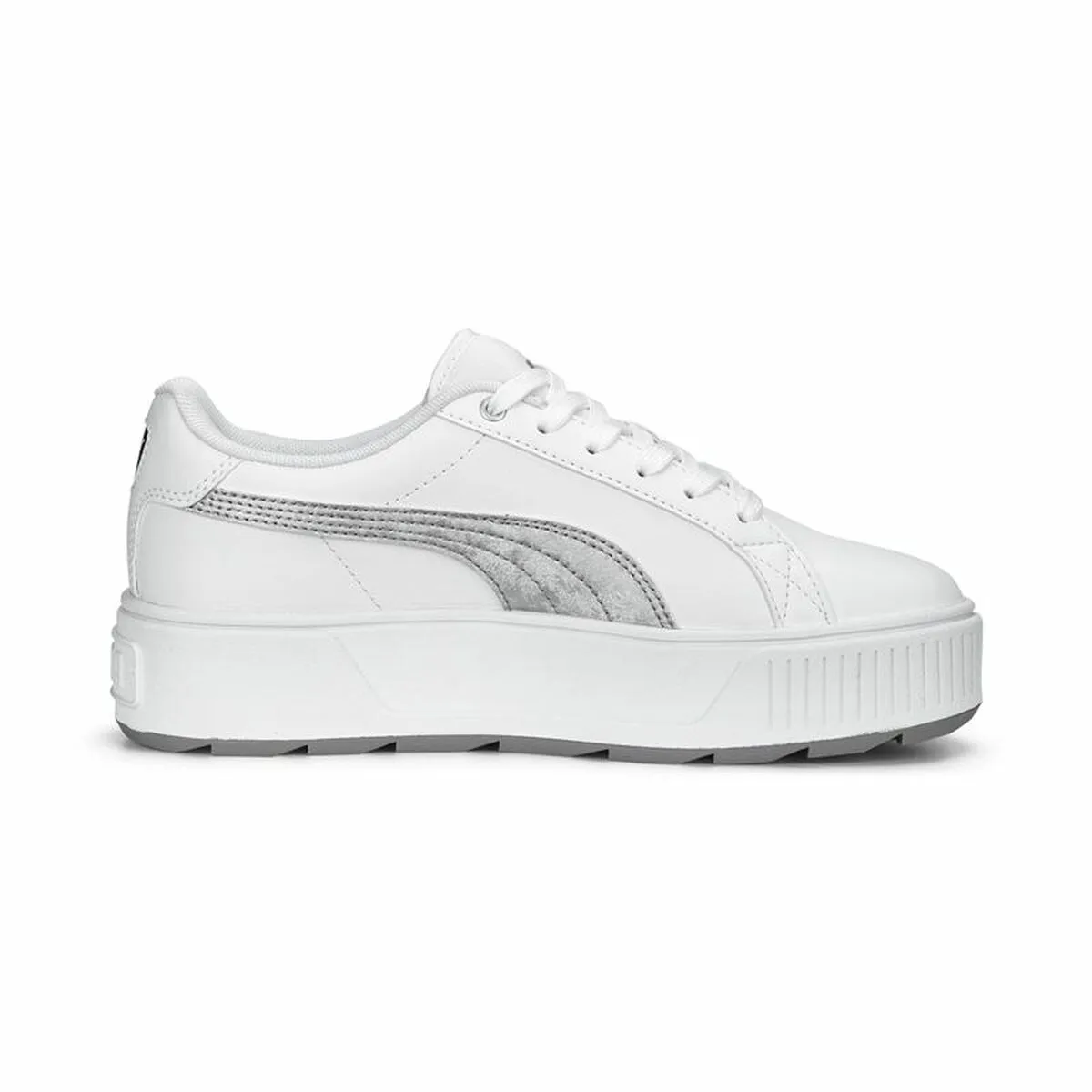 Scarpe Casual da Donna Puma Karmen Space Metalli Bianco