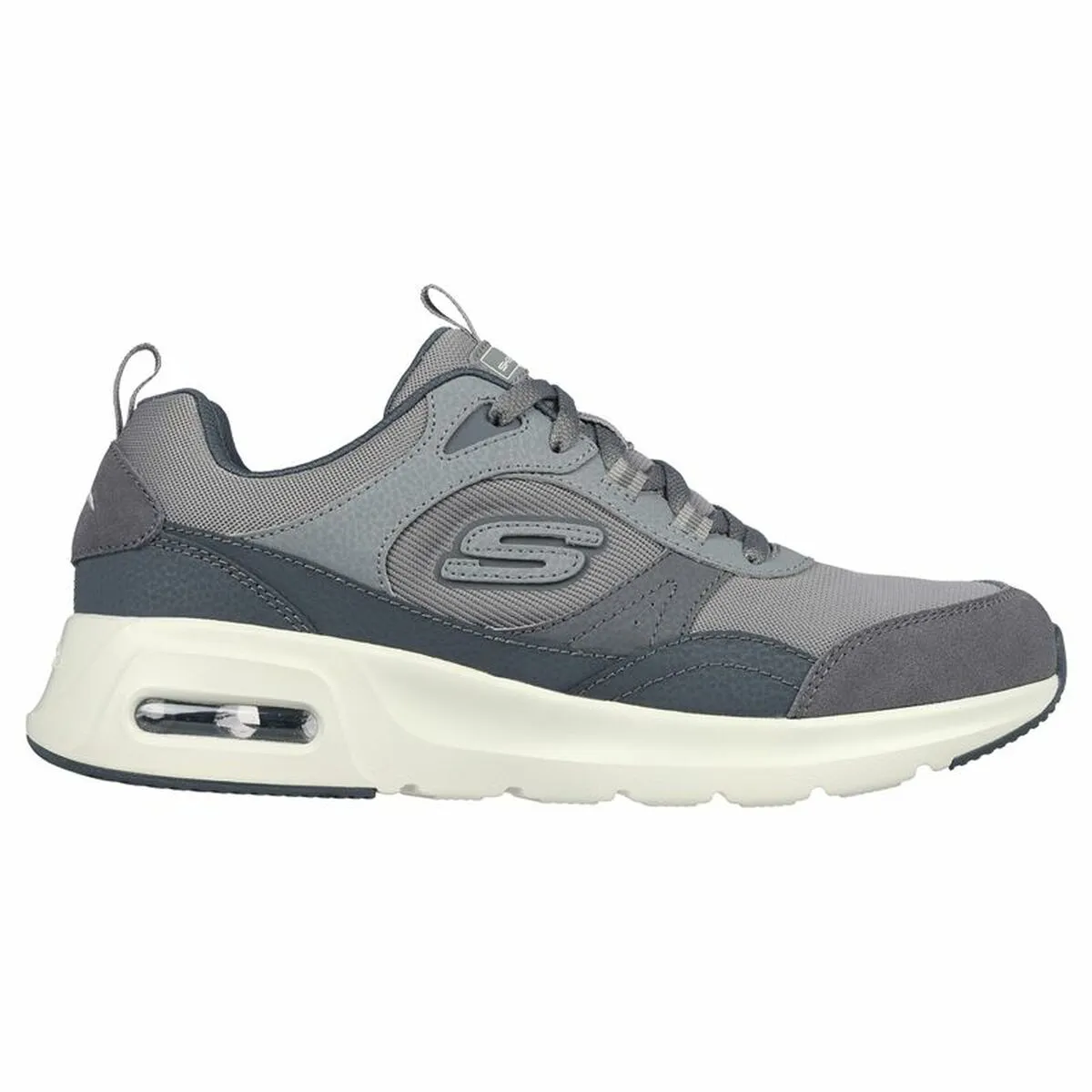 Scarpe da Tennis Casual Uomo Skechers Skech-Air Court - Homegrown Grigio