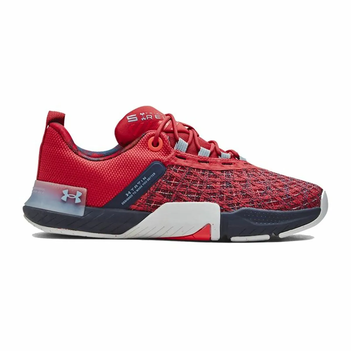 Scarpe Sportive Uomo Under Armour Tribase Reign 5 Rosso