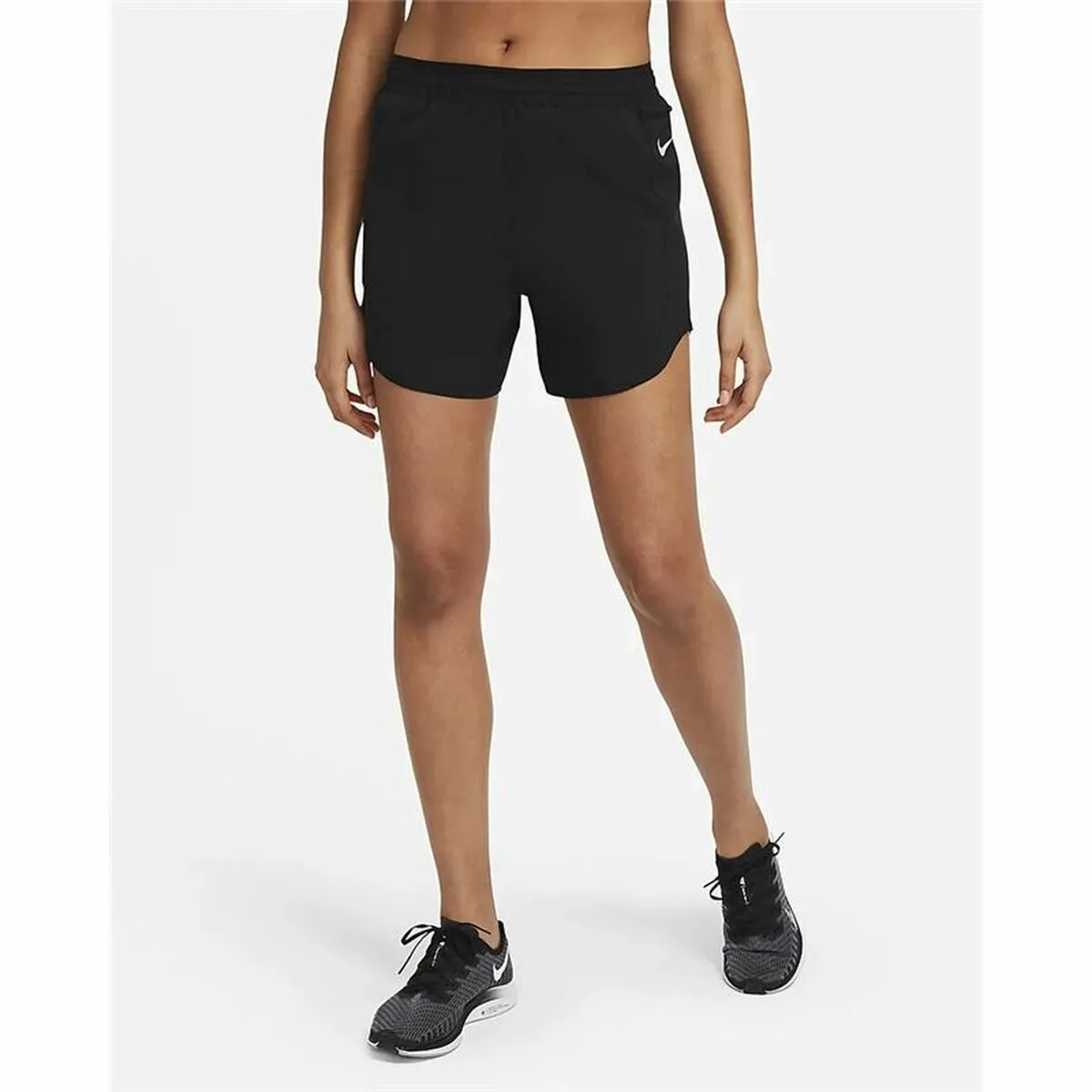 Pantaloncini Sportivi da Donna Nike Tempo Luxe  Nero