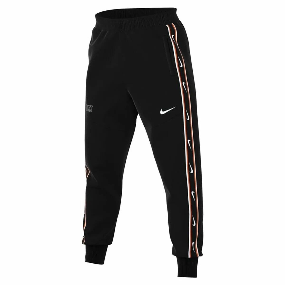 Pantalone di Tuta per Adulti Nike Repeat  Nero Uomo