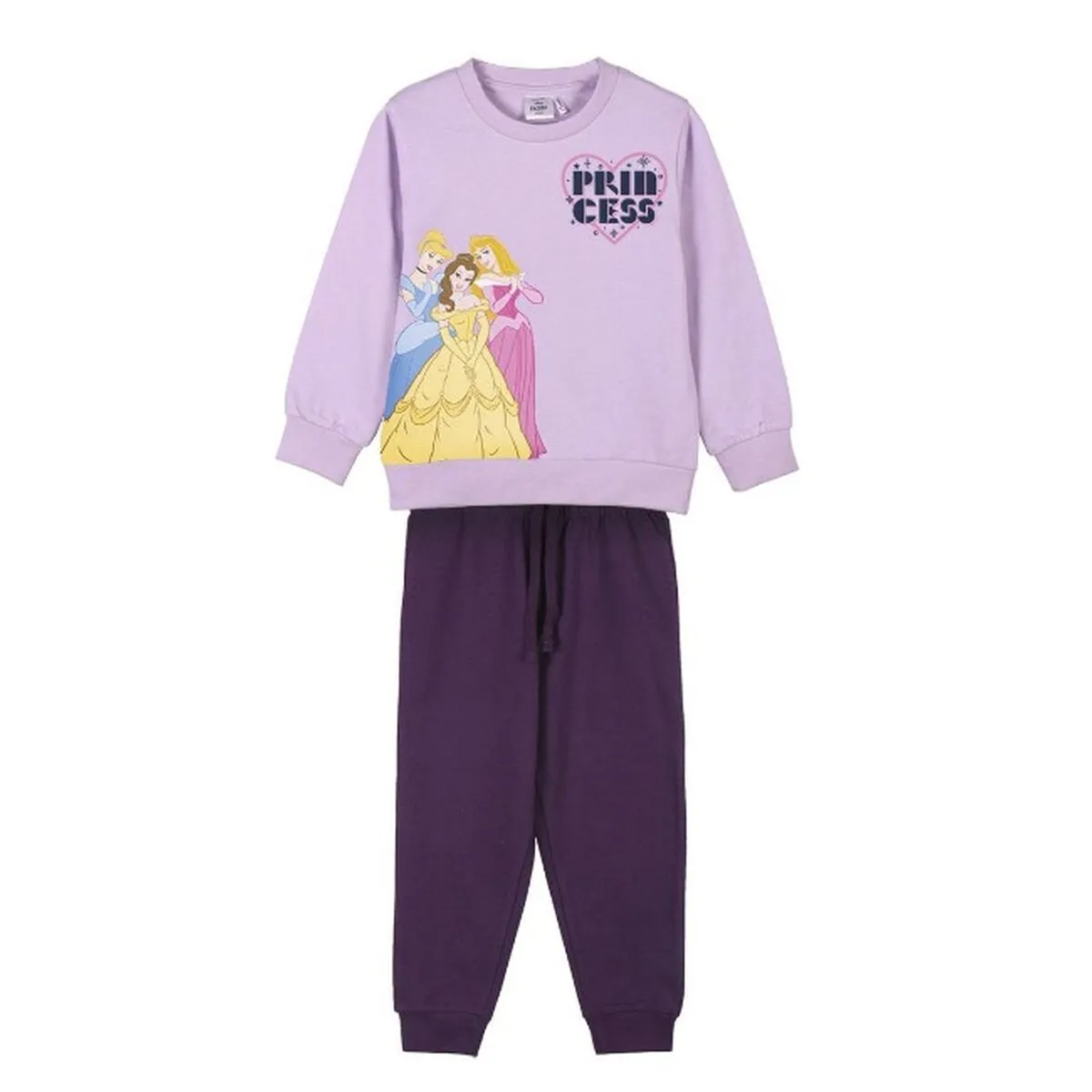 Tuta da Bambini Princesses Disney Lilla