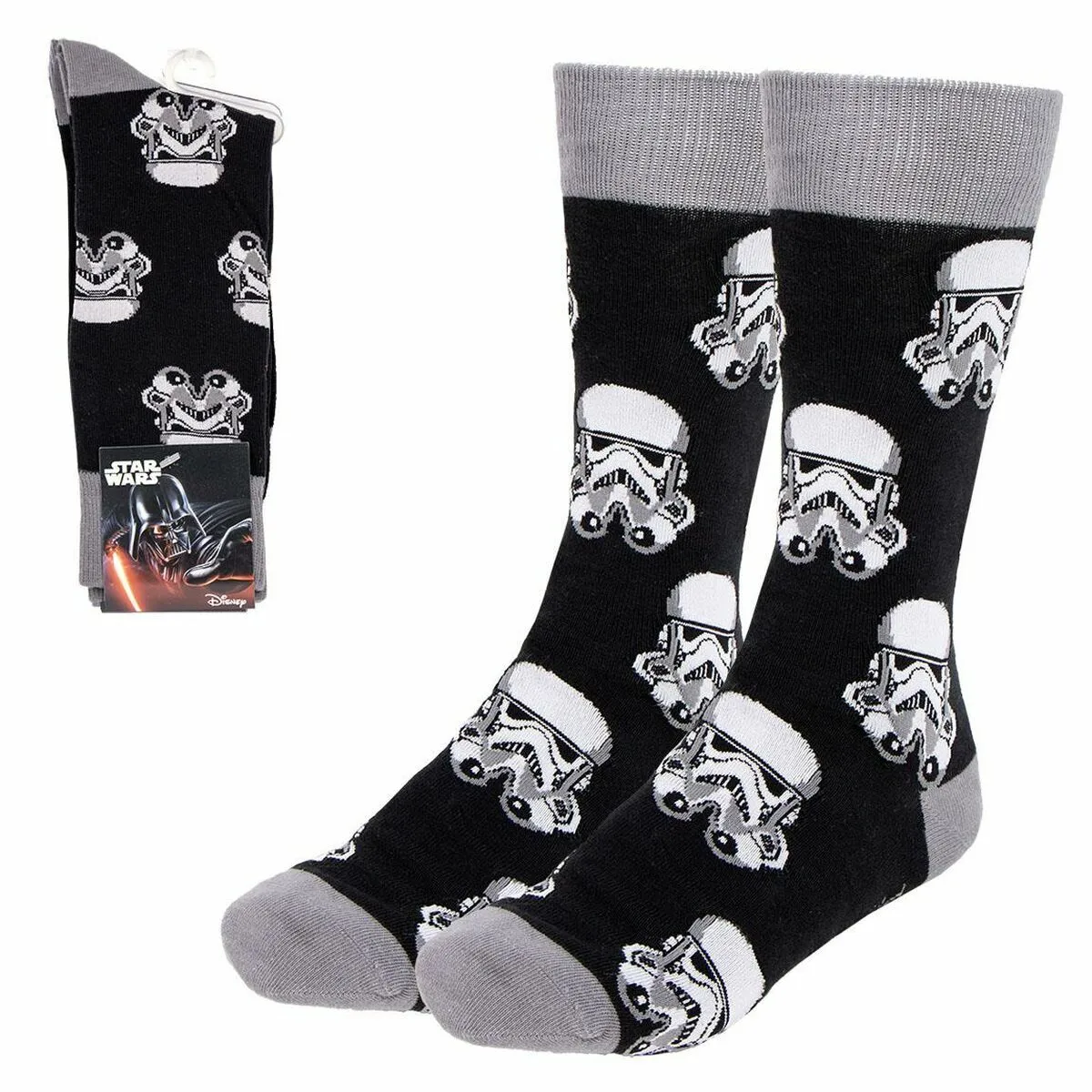 Calzini Star Wars Stormtrooper Grigio