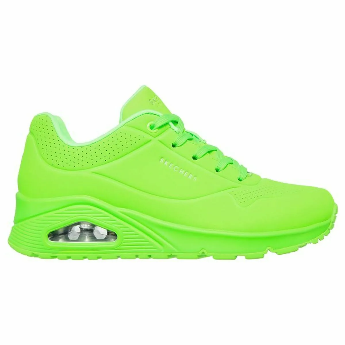 Scarpe Sportive da Donna Skechers Uno - Night Shades Lime