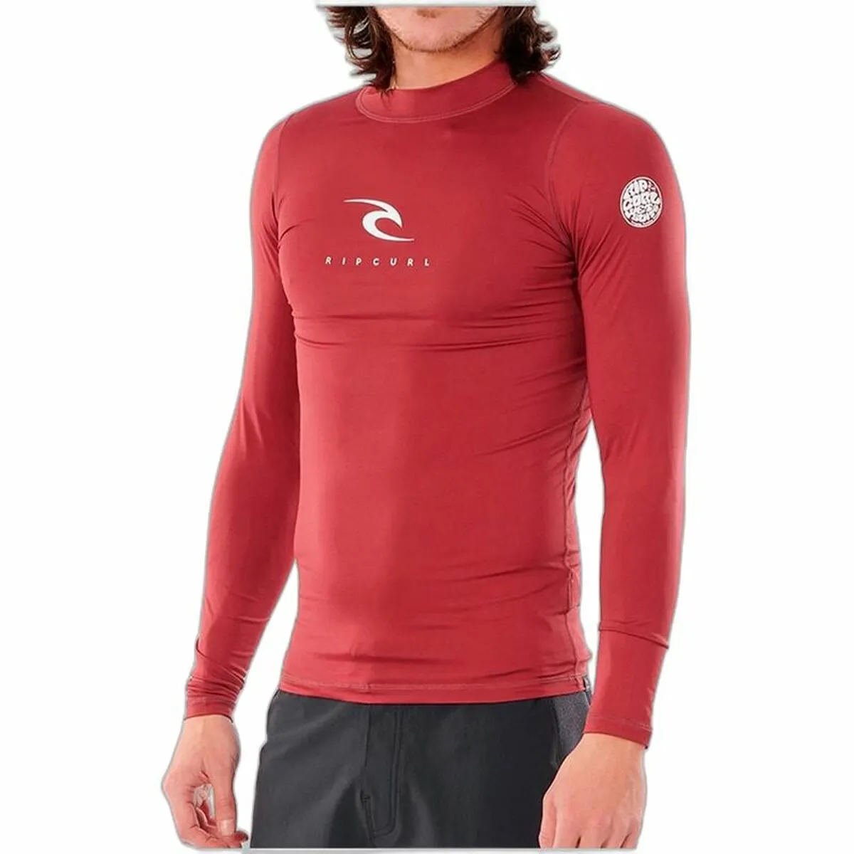 T-shirt da Bagno Rip Curl  Corps Rosso Cremisi