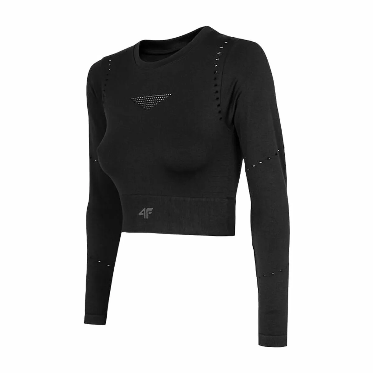 Maglia a Maniche Corte Donna PURE FORCE H4Z22 TSDLF010  4F Nero M/L