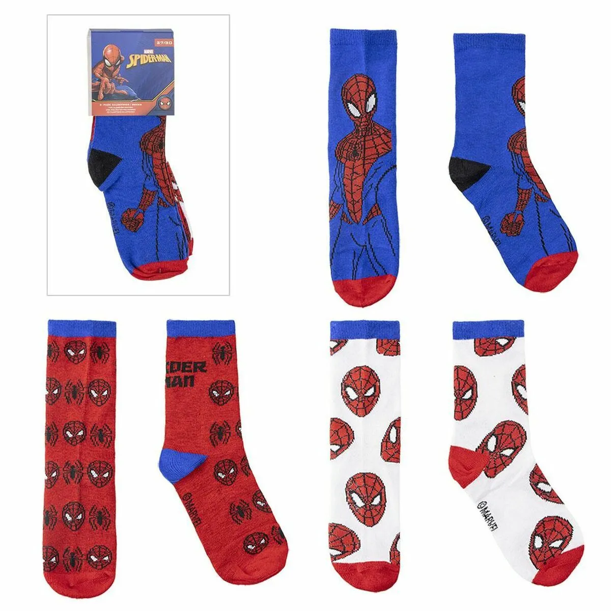 Calzini Spider-Man 3 Pezzi