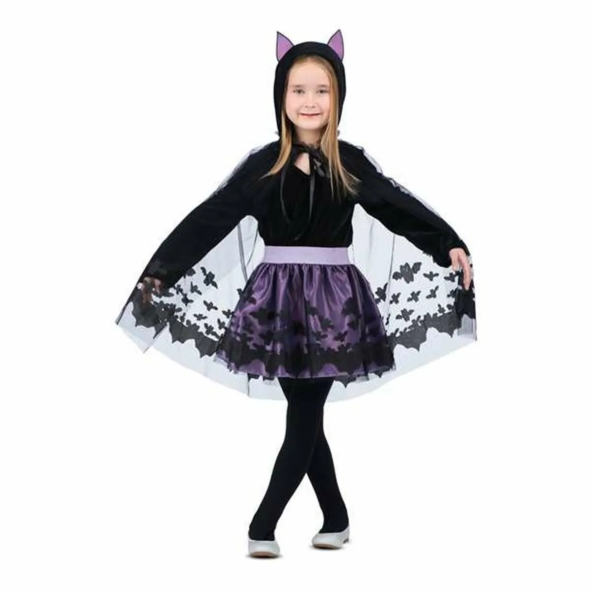 Costume per Bambini My Other Me Pipistrello Viola (3 Pezzi)