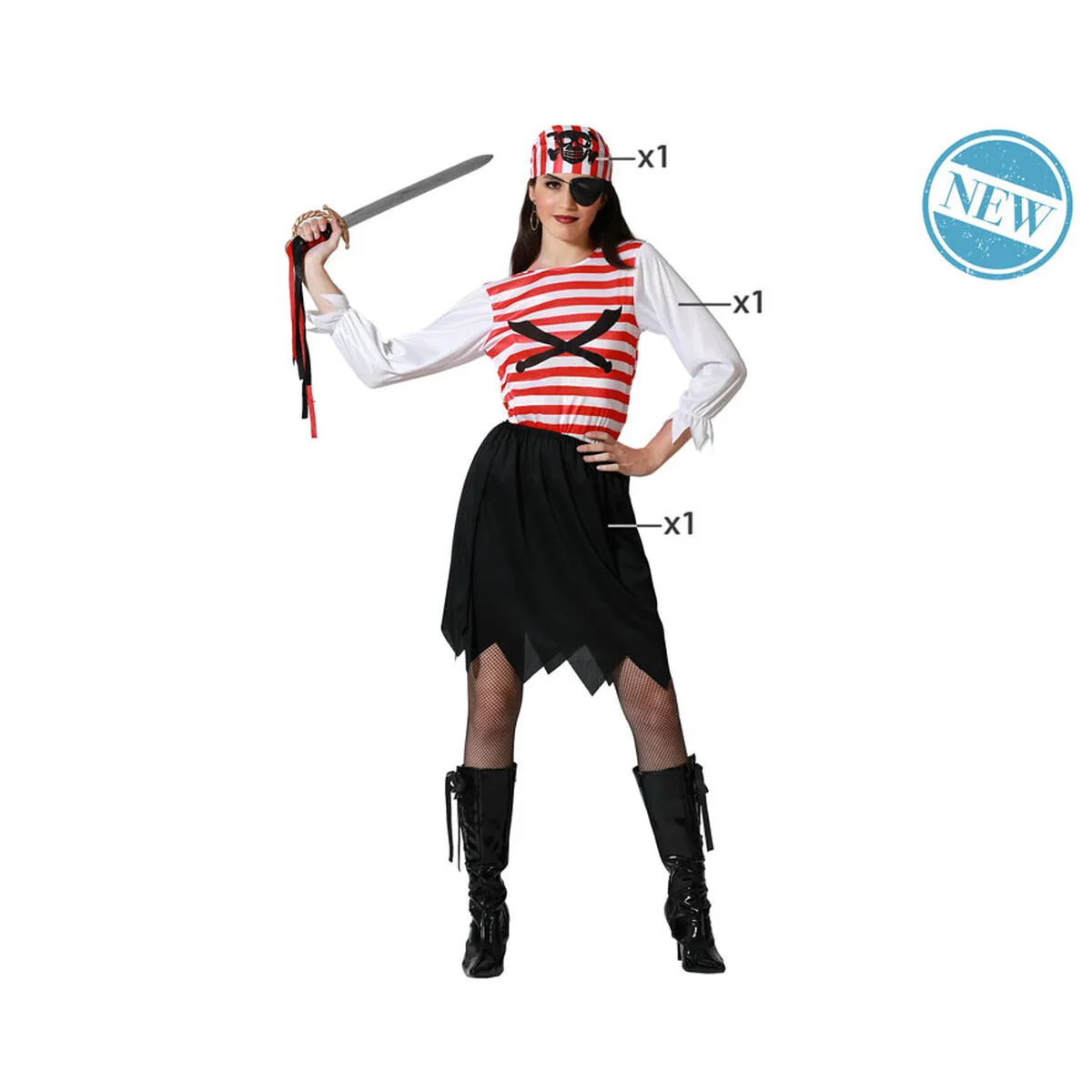 Costume per Adulti Pirata