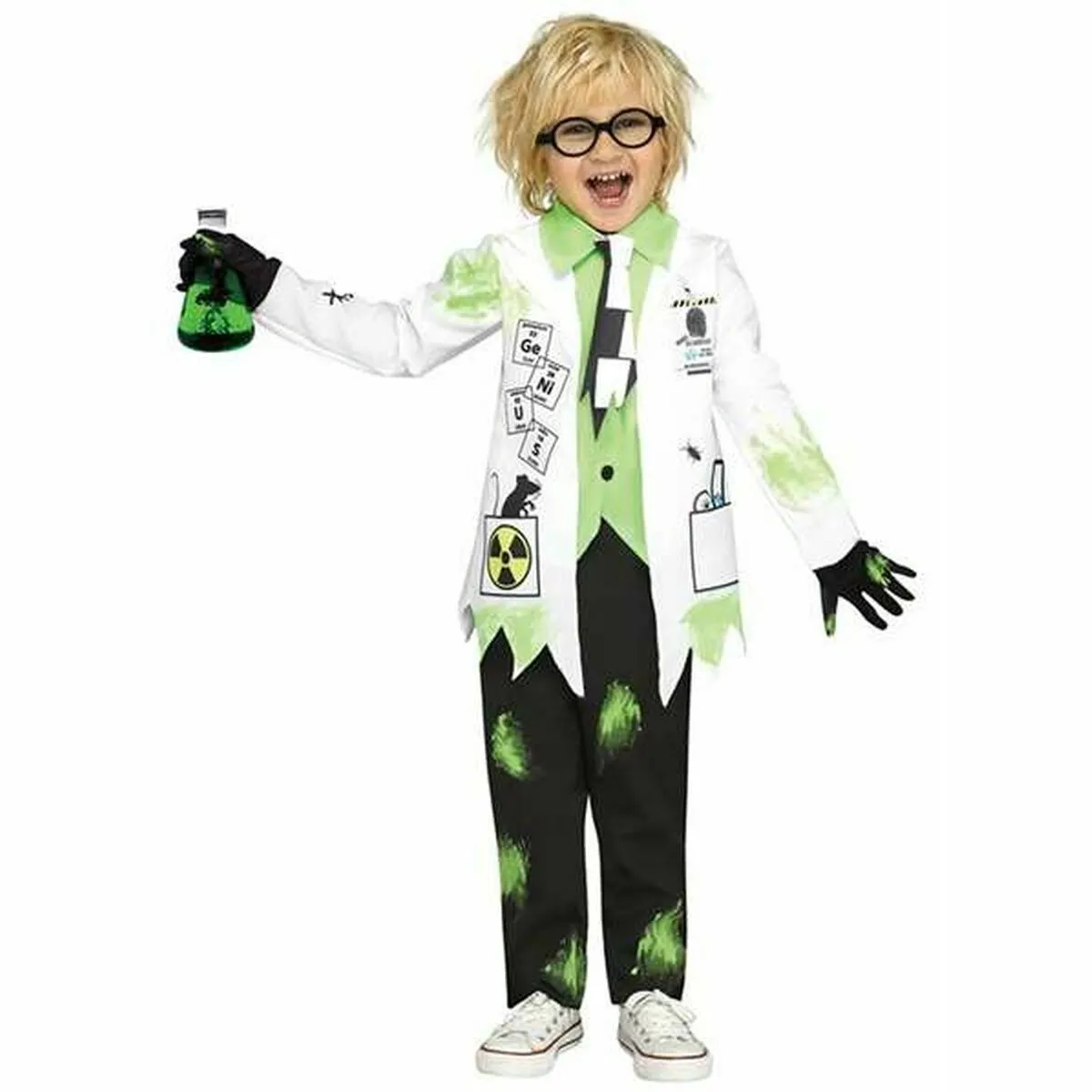 Costume per Bambini Scientifico 5 Pezzi